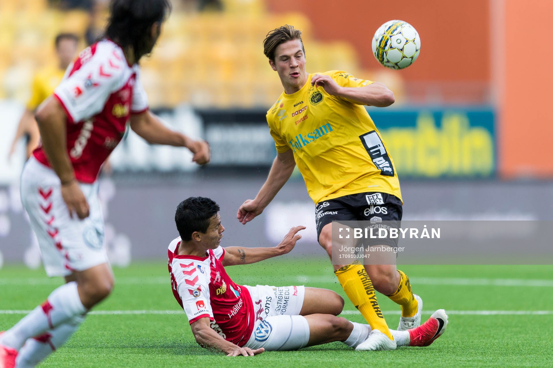Elfsborgs Per Frick och Kalmars Romário Pereira Sipião