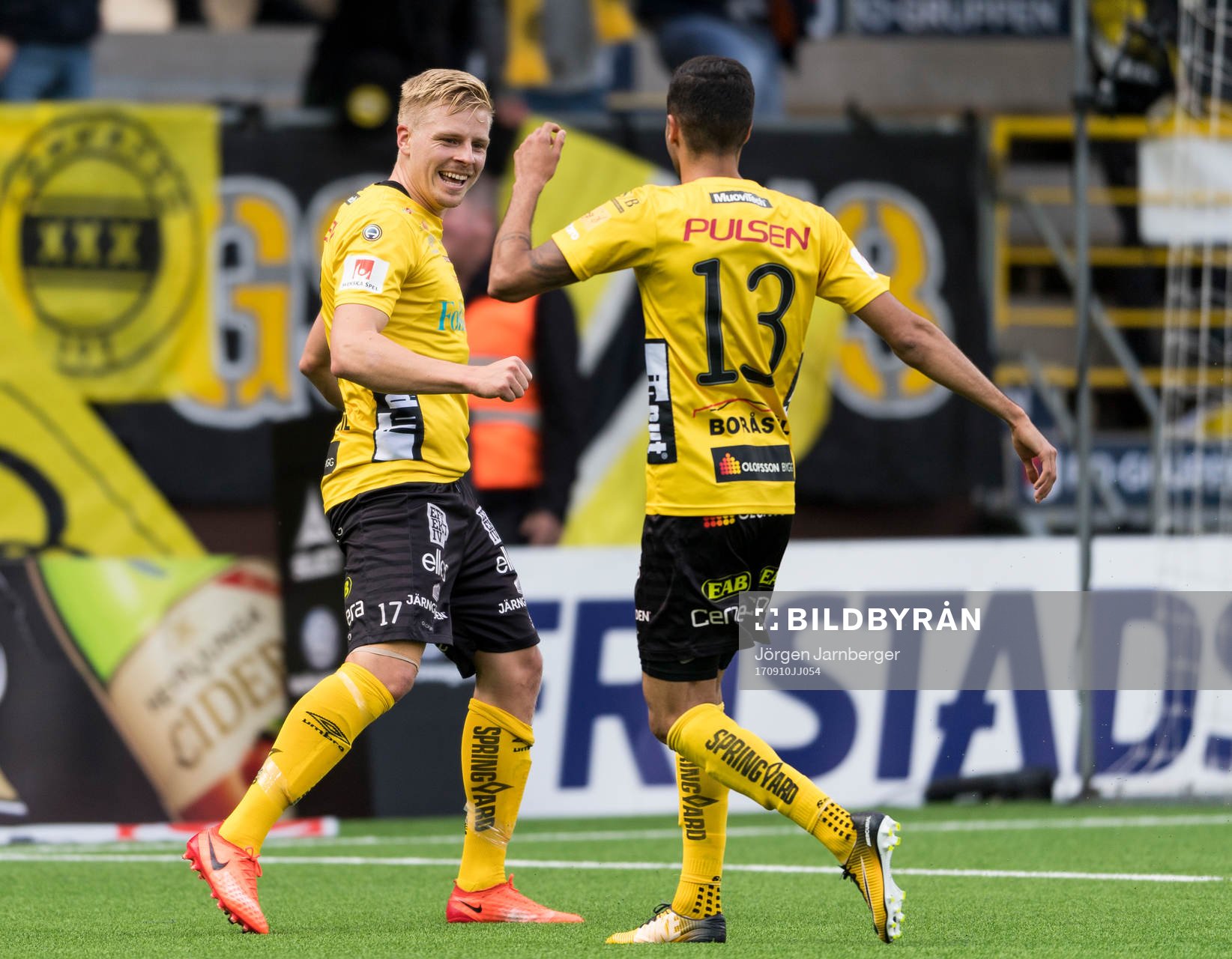 Elfsborgs Per Frick jublar