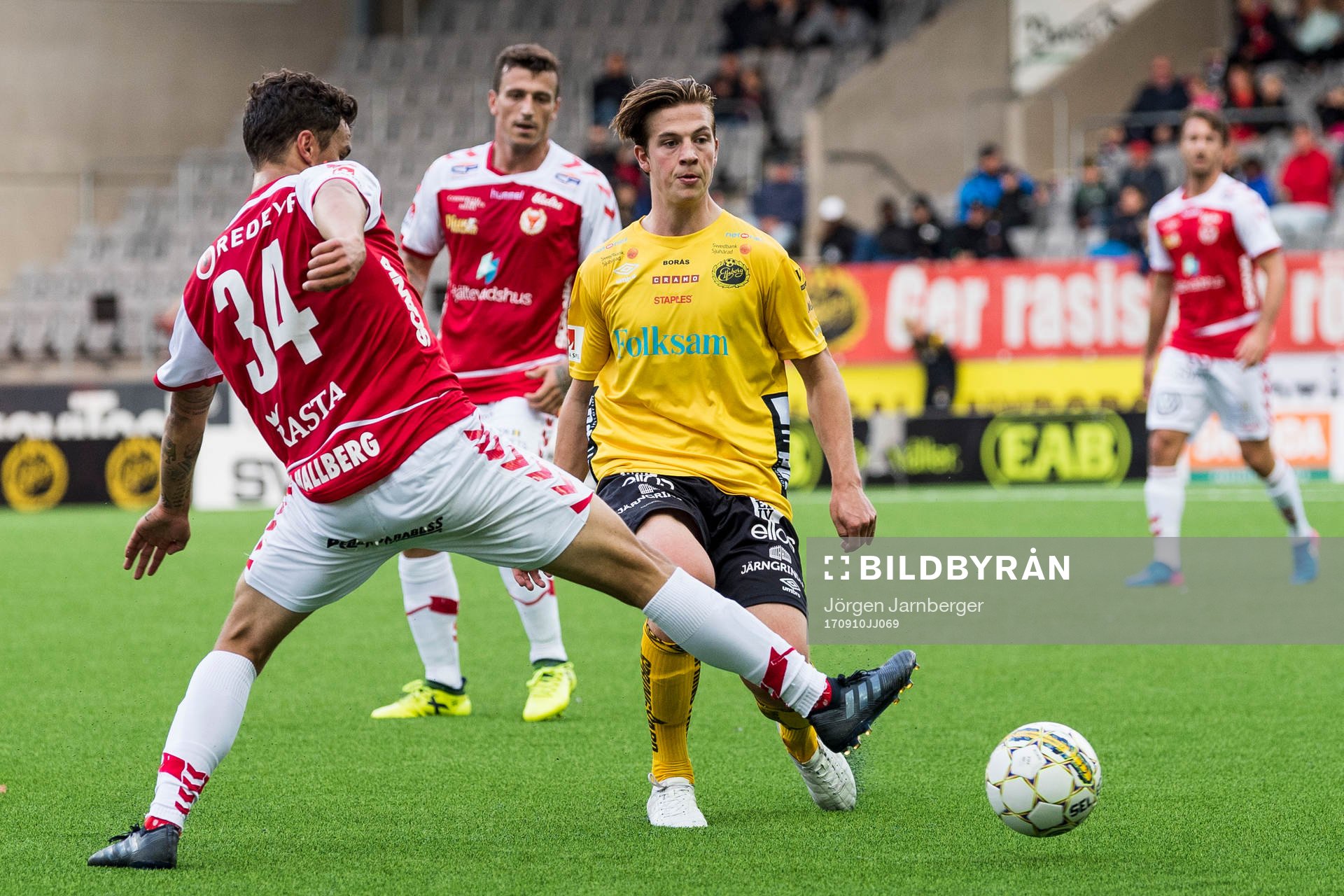 Elfsborgs Per Frick och Kalmars Herman Hallberg