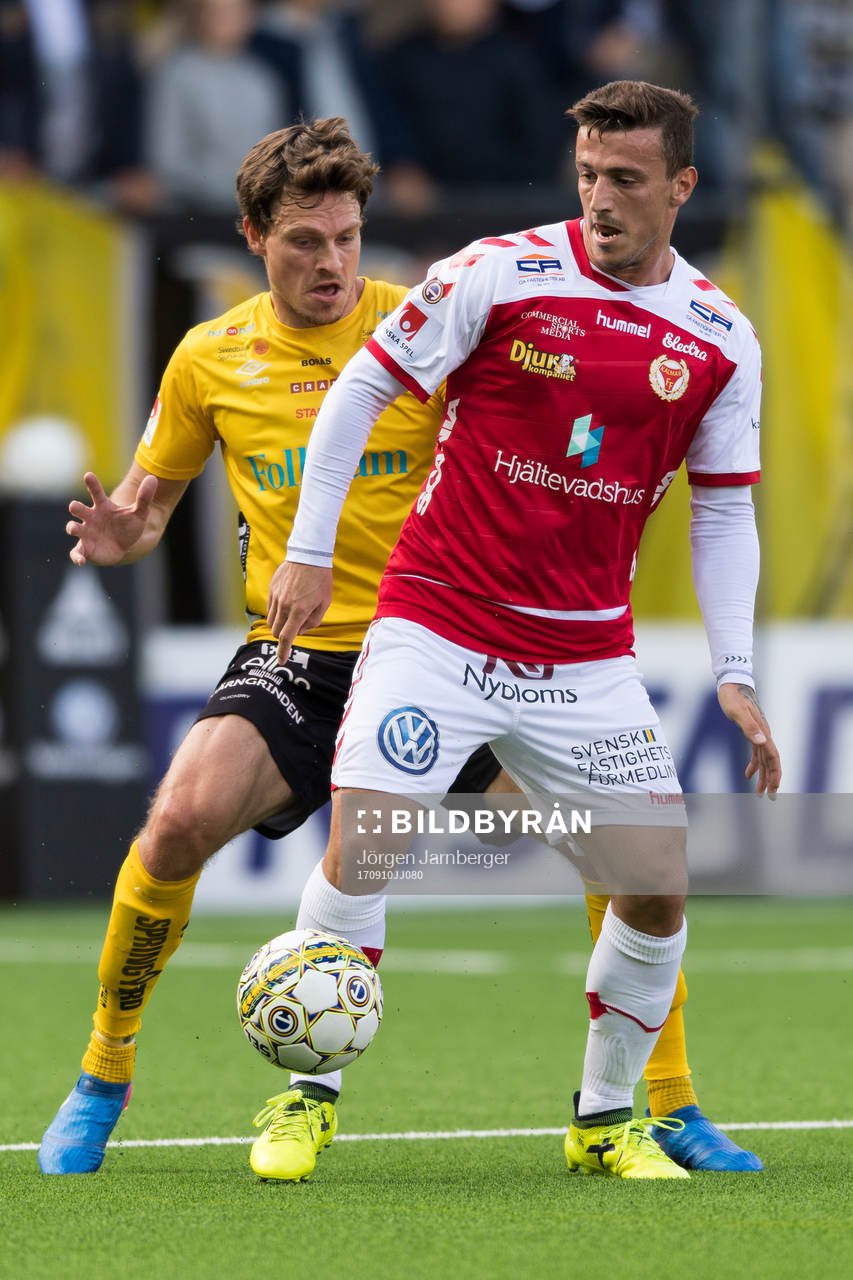Elfsborgs Jörgen Horn och Kalmars Erton Fejzullahu