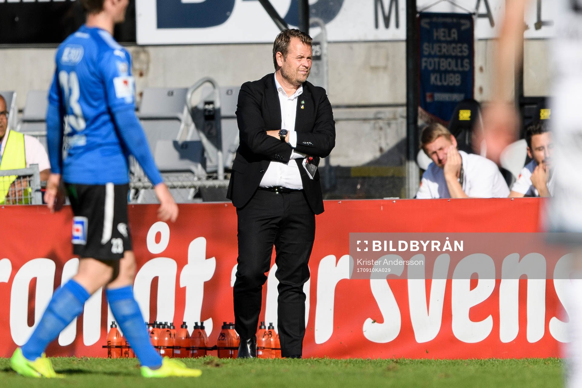 Häckens tränare Mikael Stahre