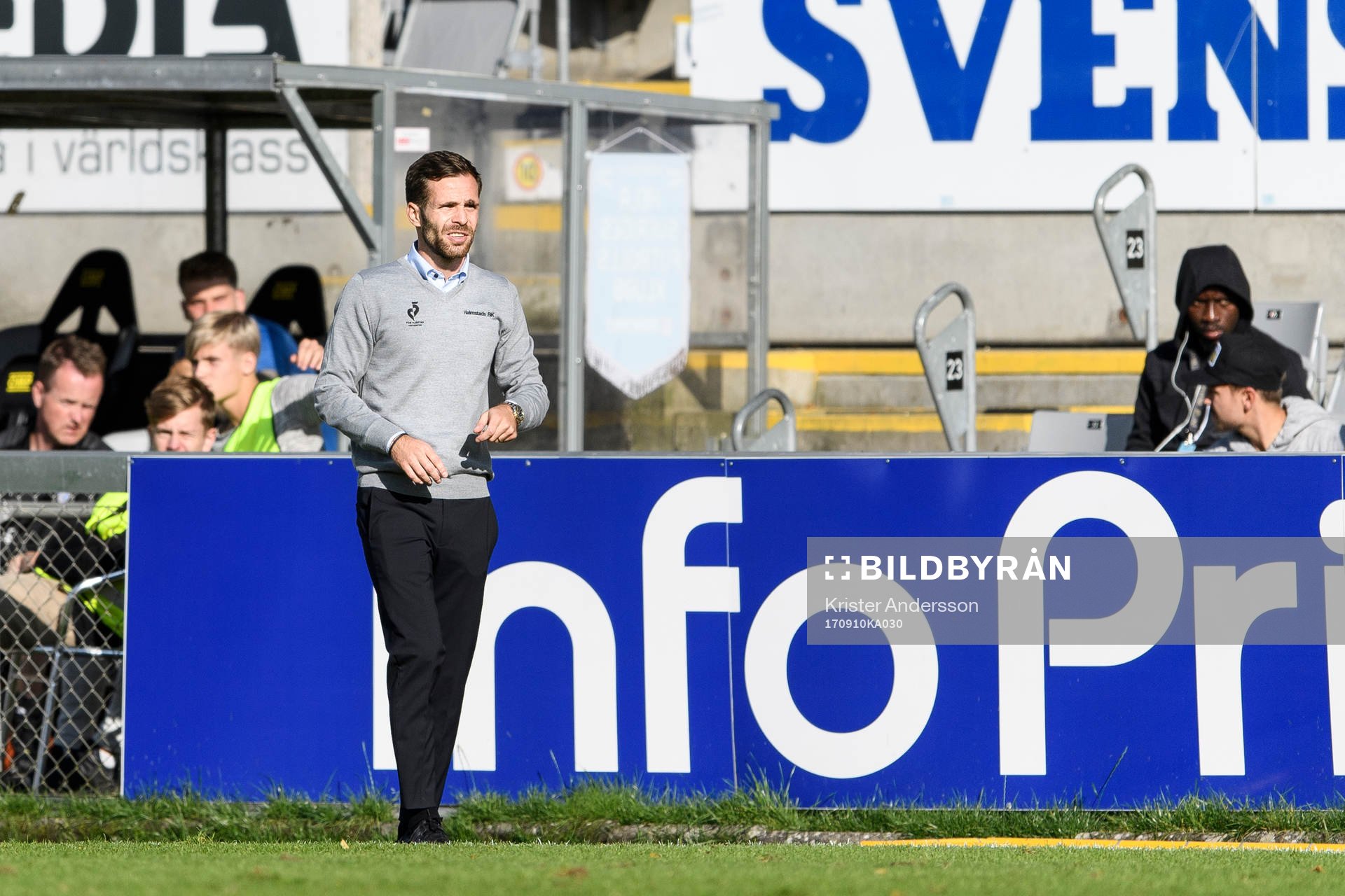 Halmstads tränare Igor Krulj