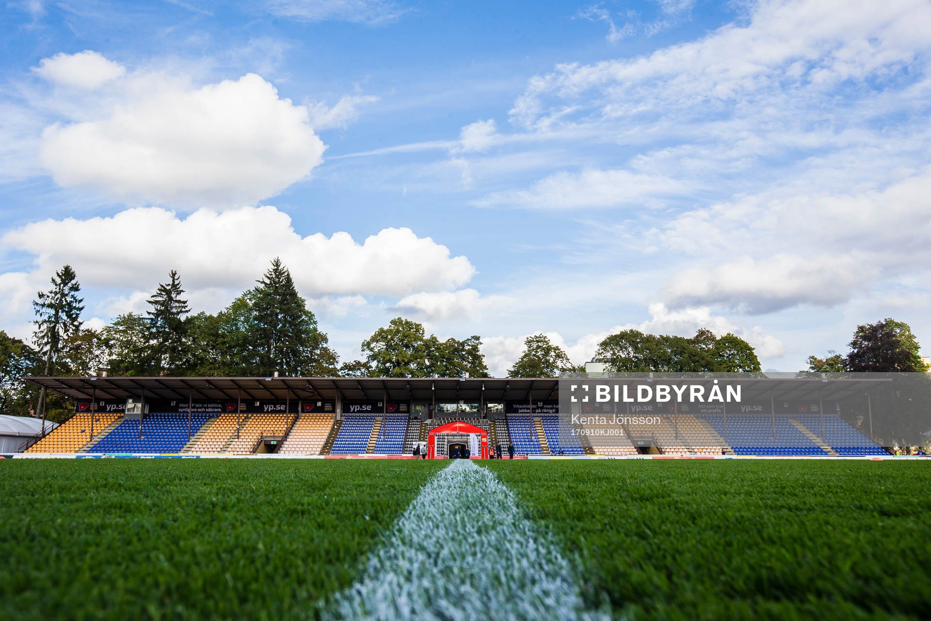 Studenternas IP innan fotbollsmatchen i Allsvenskan mellan