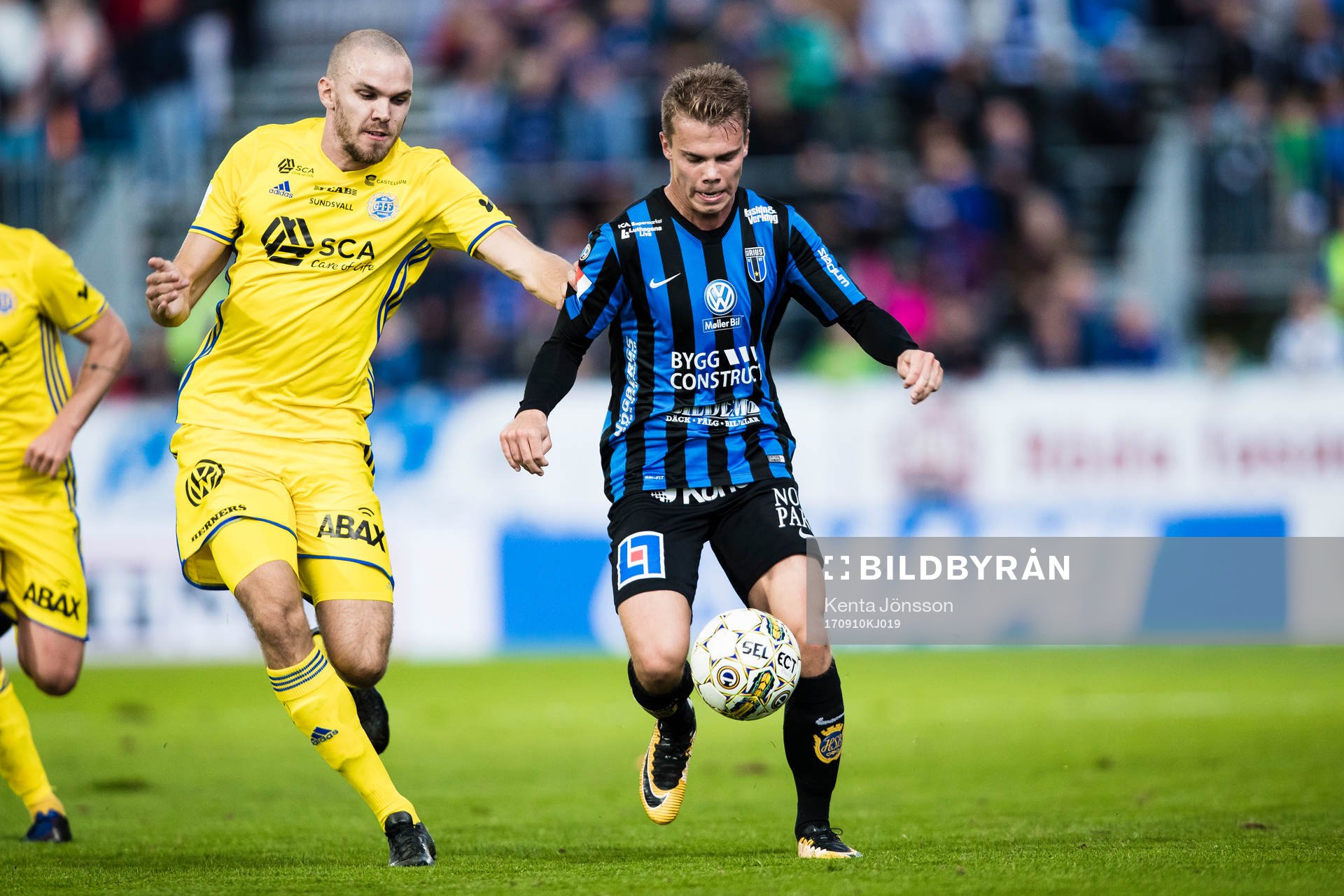 Sirius Elias Andersson och Sundsvalls Marcus Danielson