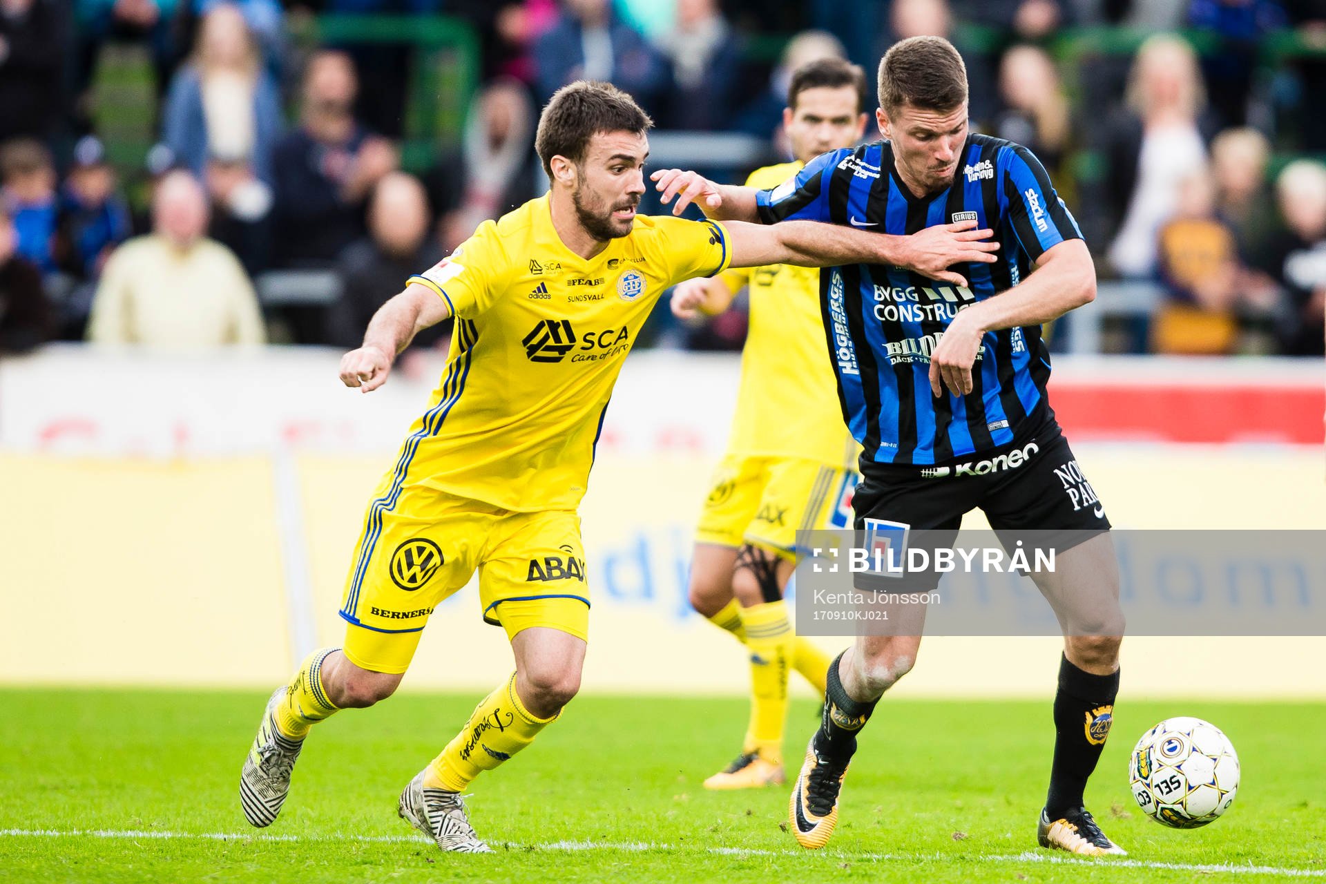 Sirius Shkodran Maholli och Sundsvalls Kristinn Steindorsson