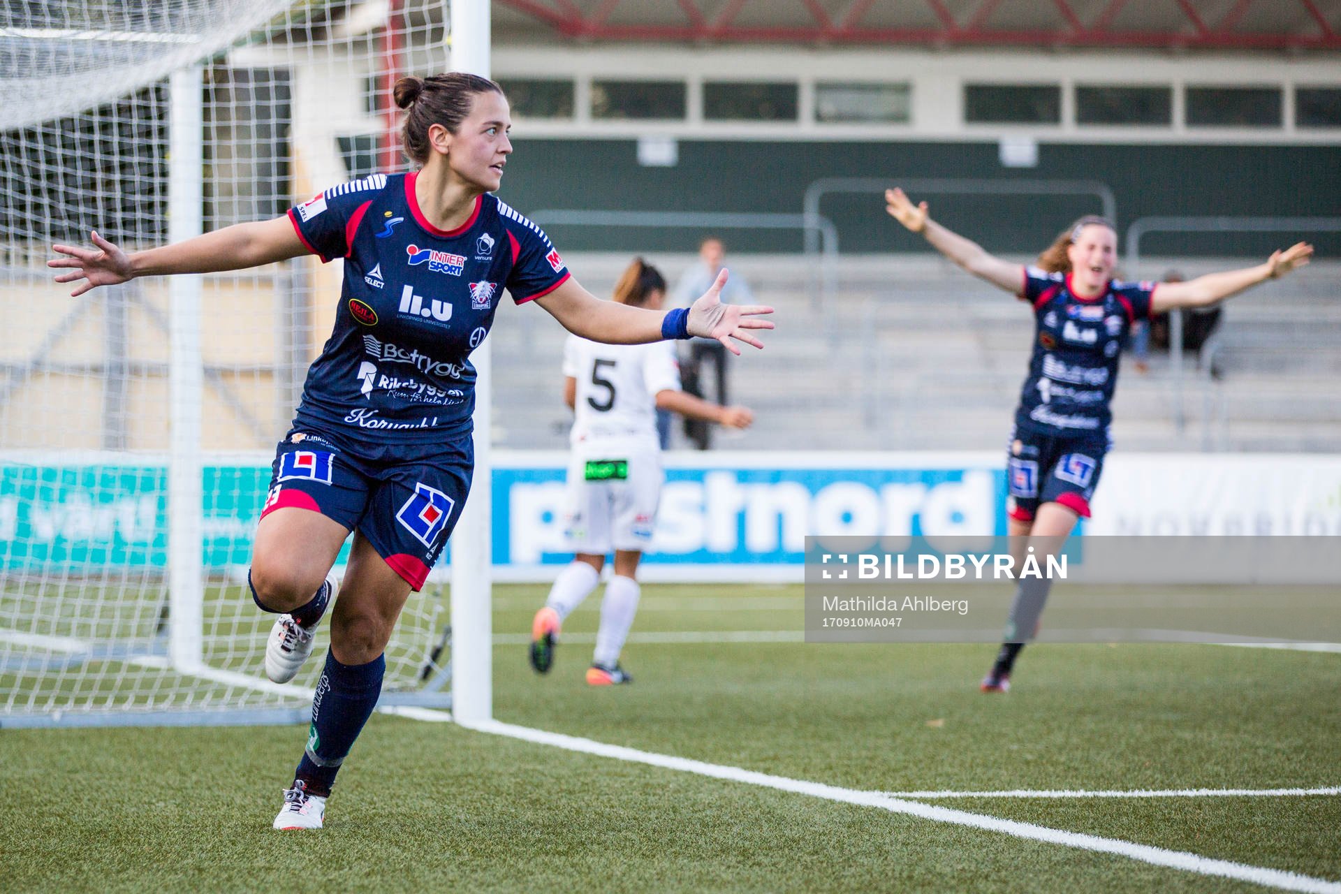 Linköpings Marija Banusic jublar