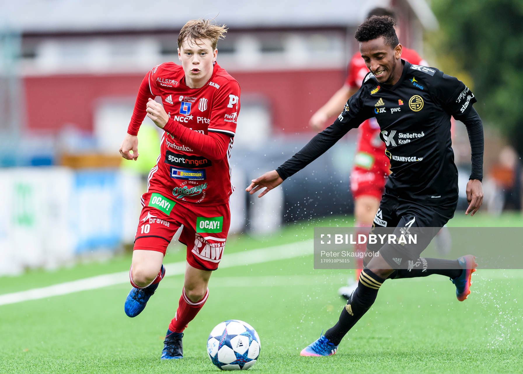Piteås Gustav Nordh och Skellefteås Nur Adem
