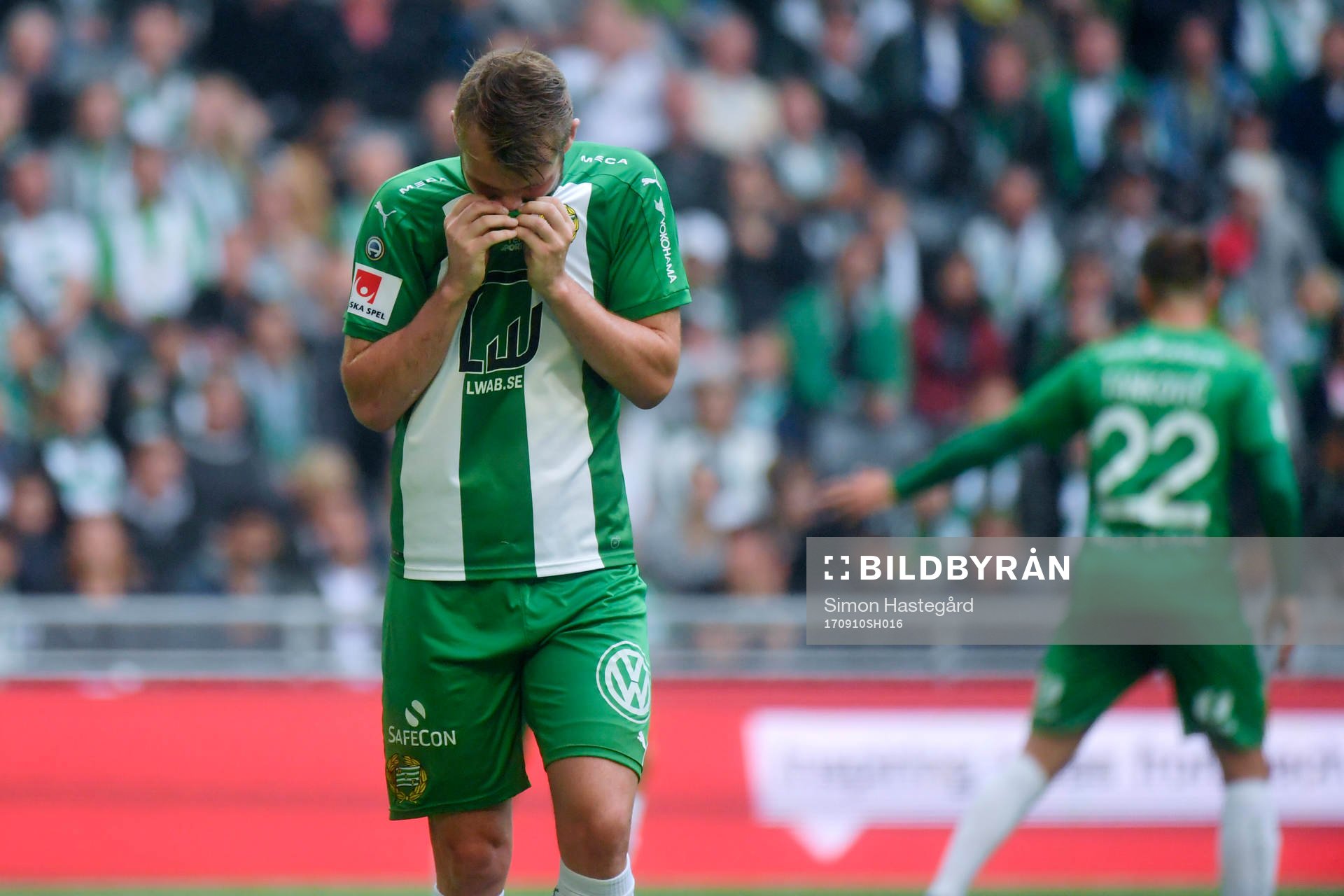 Hammarbys Mads Fenger Nielsen deppar