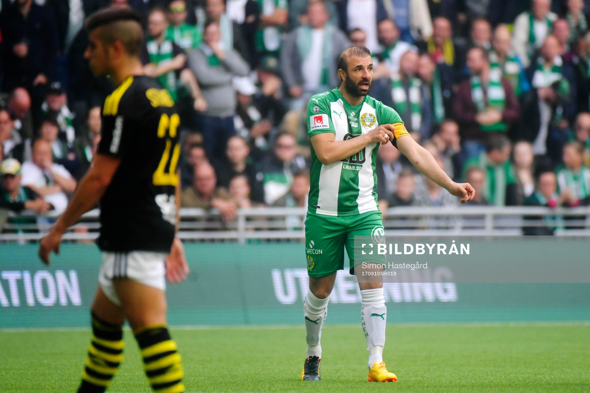 Hammarbys Kennedy Bakircioglu tar på sig kaptensbindeln