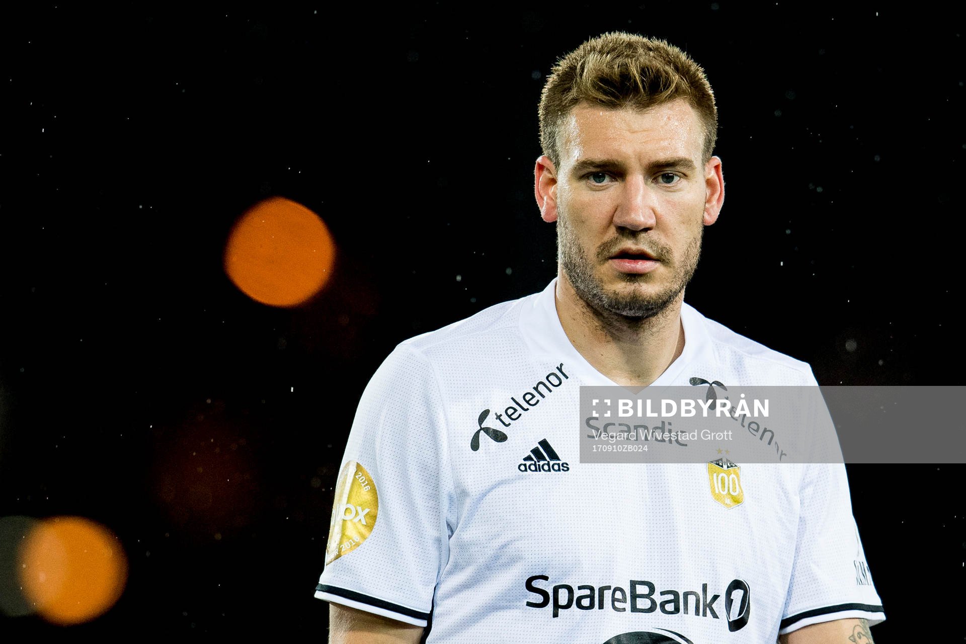Nicklas Bendtner of Rosenborg