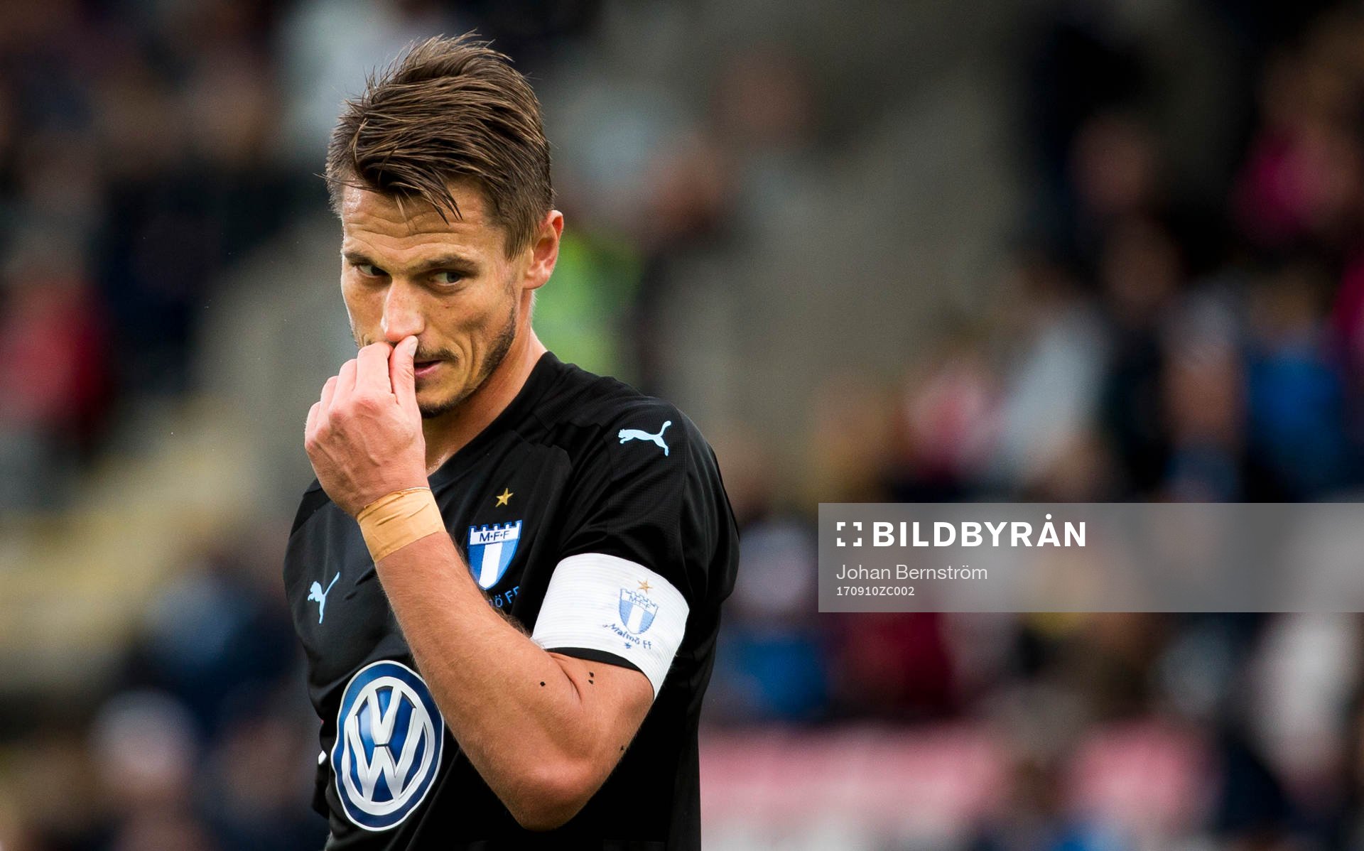 Malmö FFs Markus Rosenberg deppar