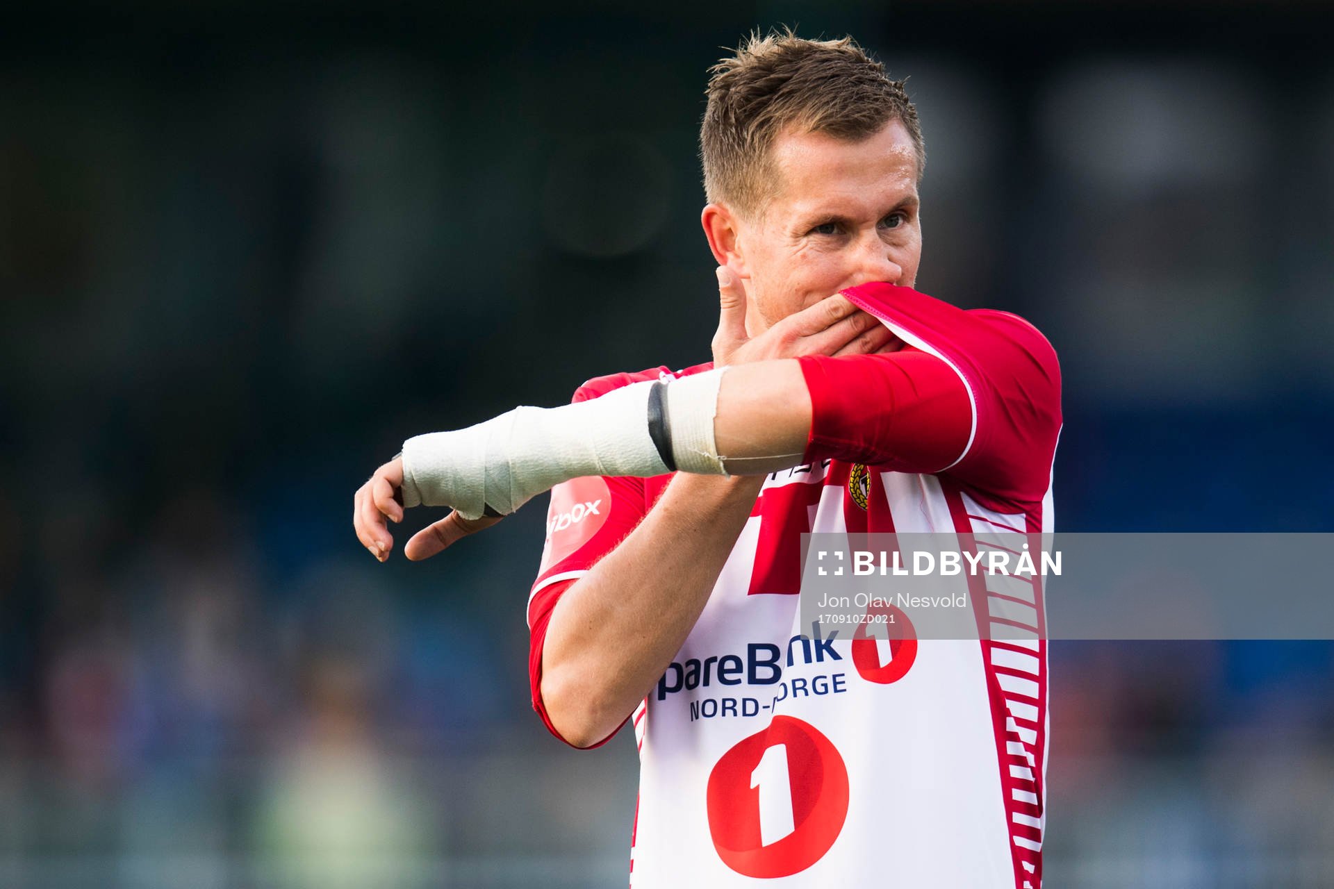 Morten Gamst Pedersen of Tromsø looks dejected