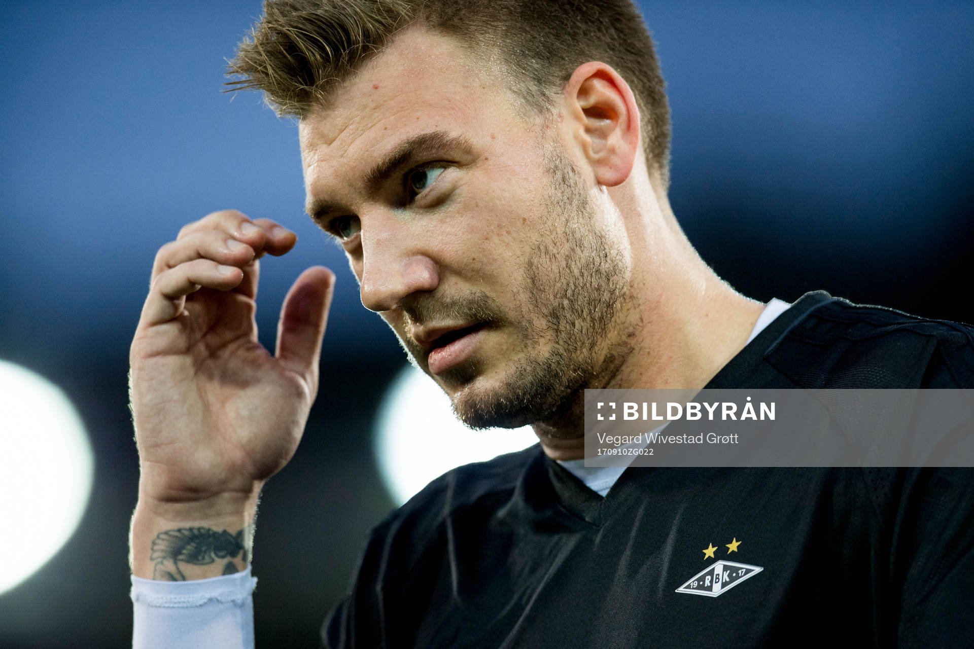 Nicklas Bendtner of Rosenborg