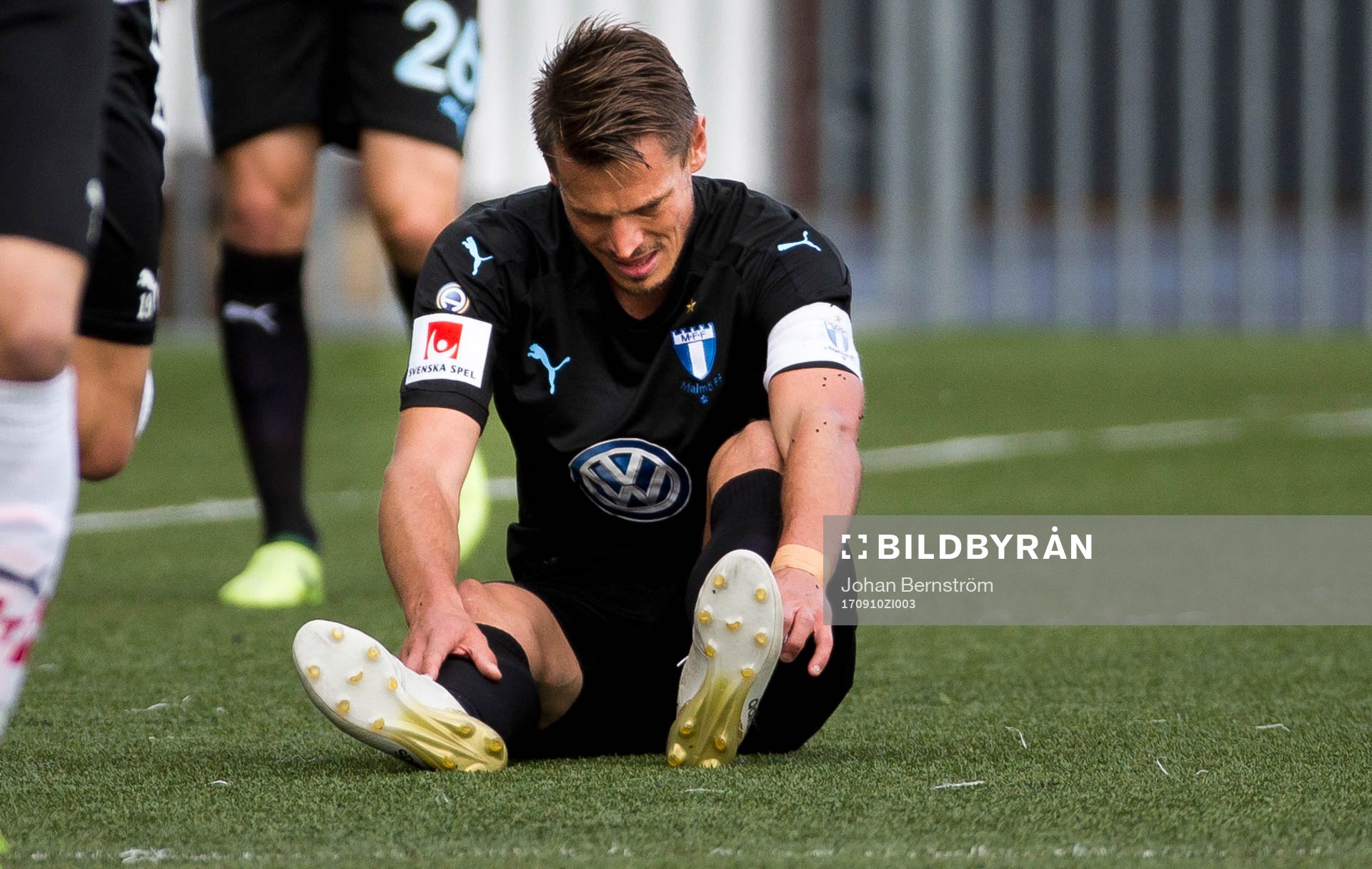 Malmö FFs Markus Rosenberg deppar