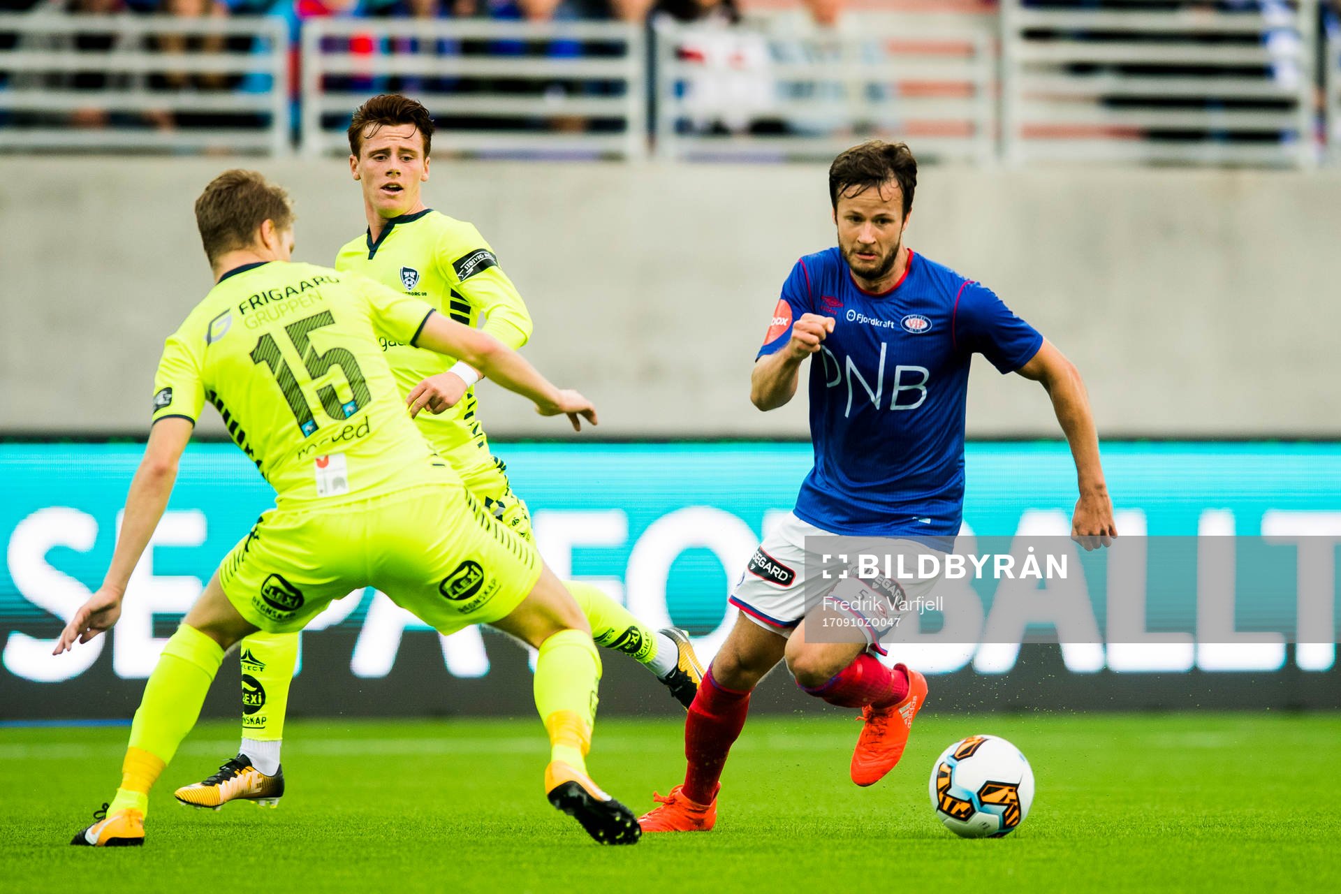 Sigurd Rosted, Tobias Heintz of Sarpsborg 08 and Robert