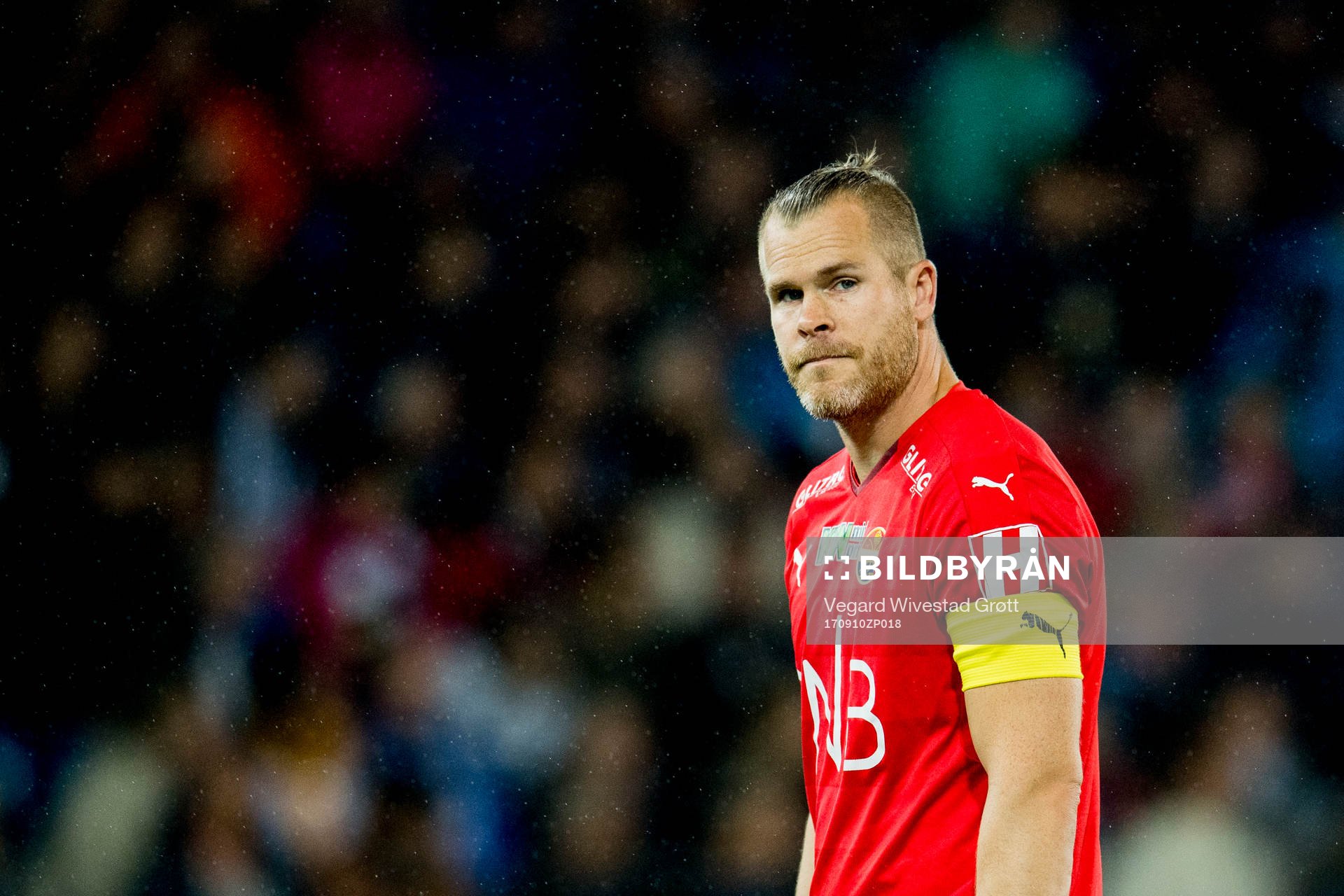 Goalkeeper Espen Bugge Pettersen of Strømsgodset