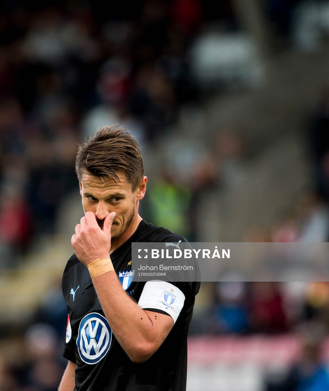 Malmö FFs Markus Rosenberg deppar