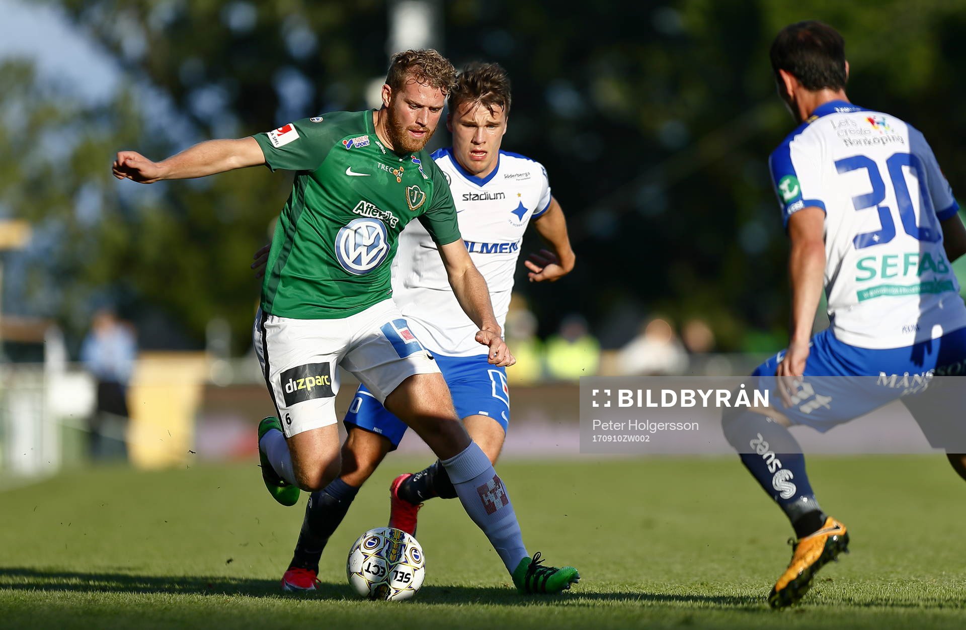 Jönköpings Stefan Karlsson och Norrköpings Simon Skrabb
