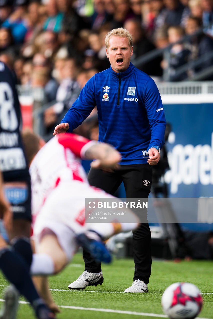 Christian Michelsen, head coach of Kristiansund