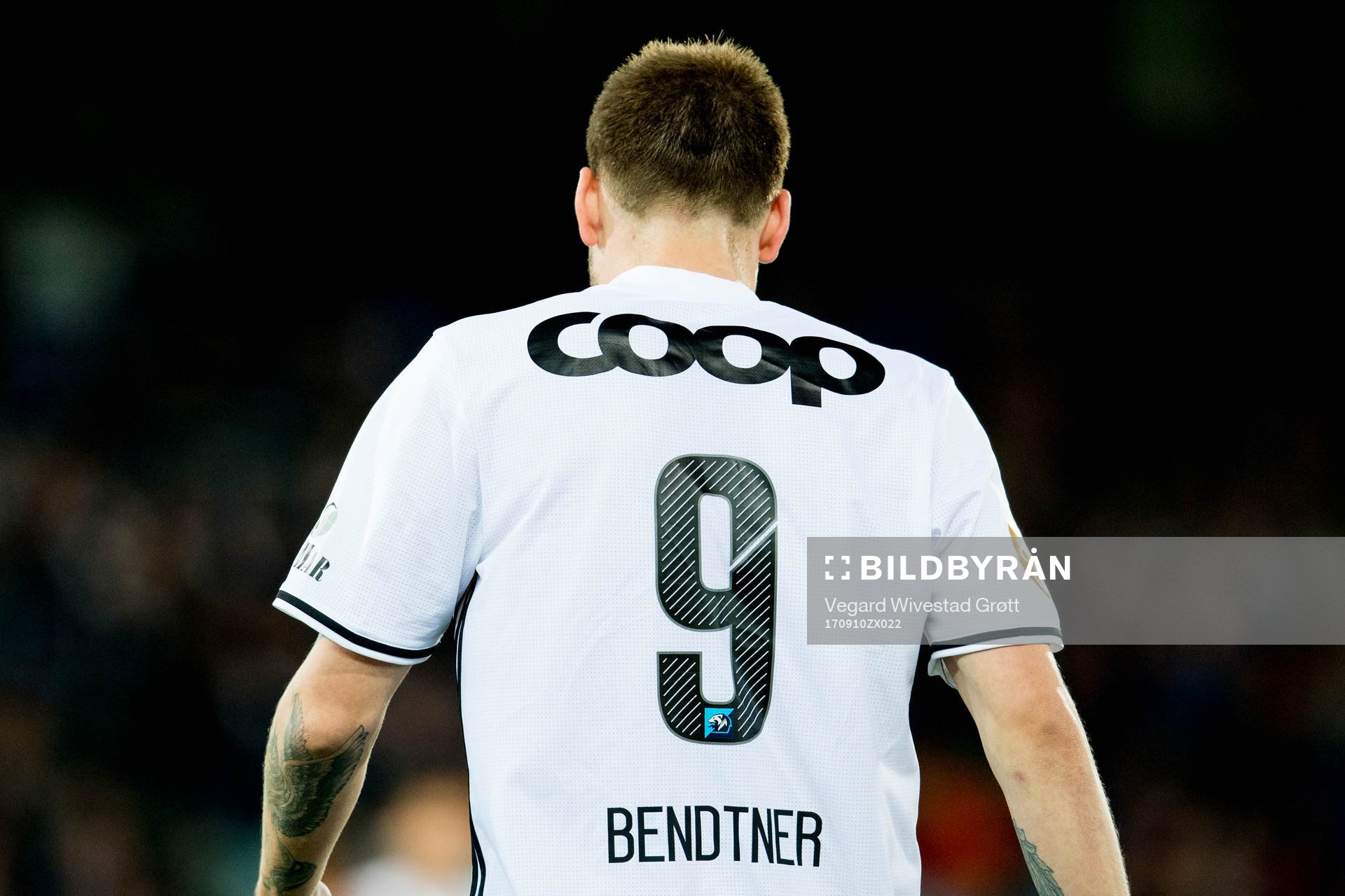 Nicklas Bendtner of Rosenborg