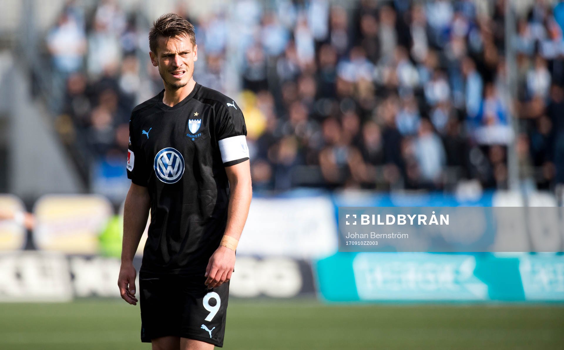 Malmö FFs Markus Rosenberg deppar