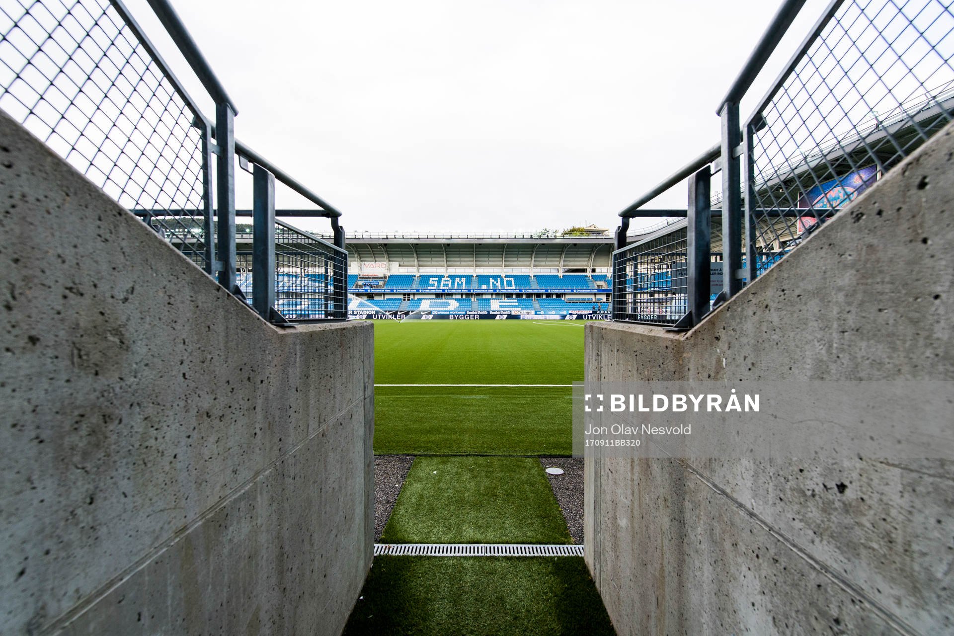 General interior view of Aker stadion