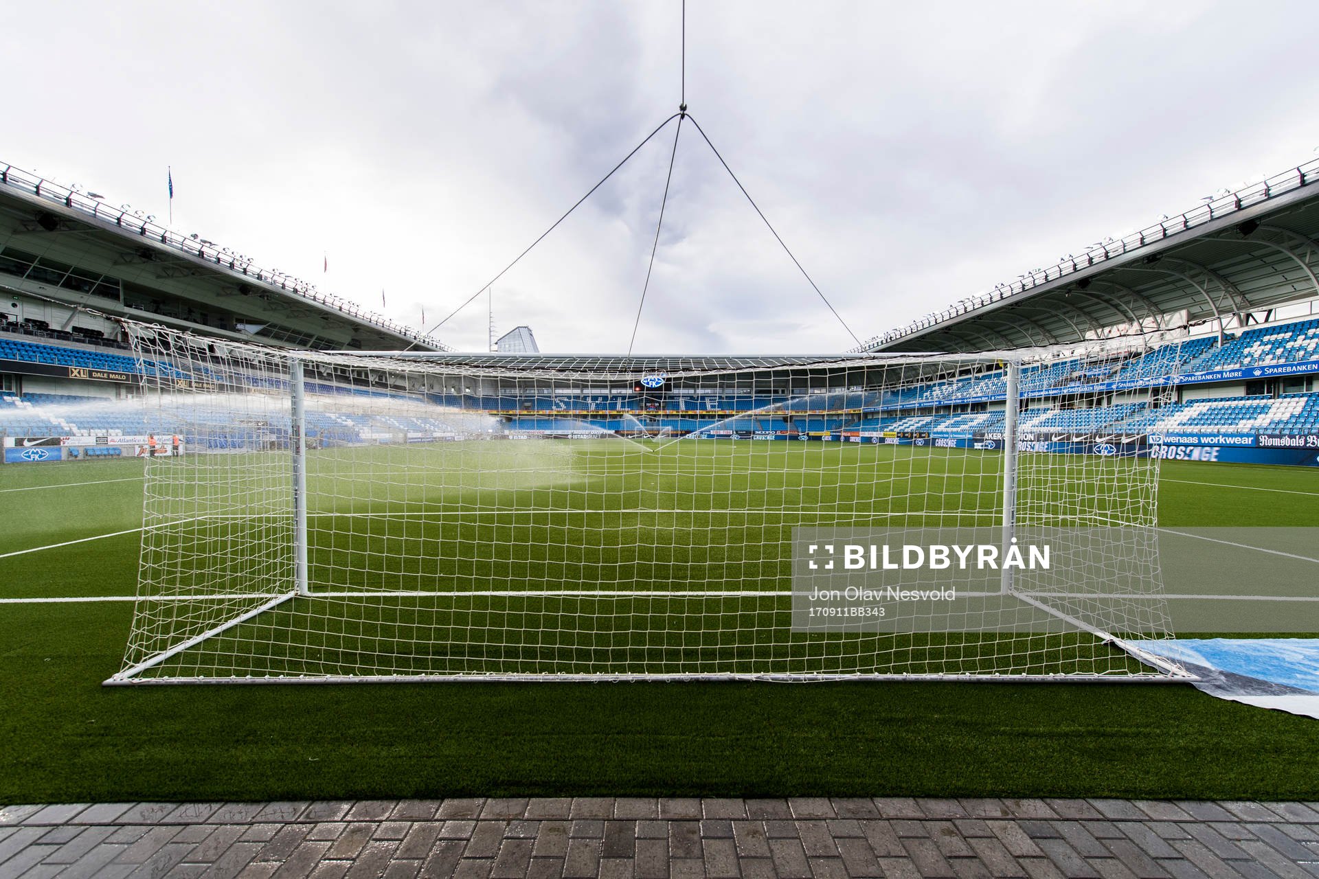 General interior view of Aker stadion