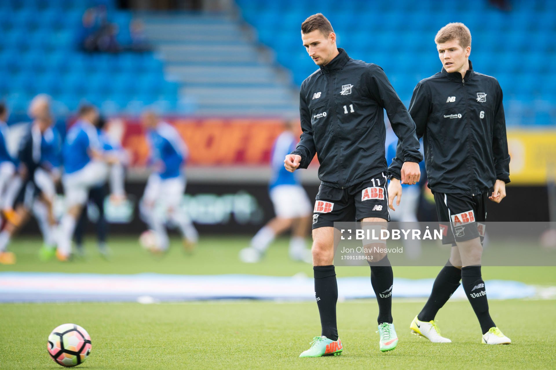 Elbasan Rashani and Oliver Berg of Odd