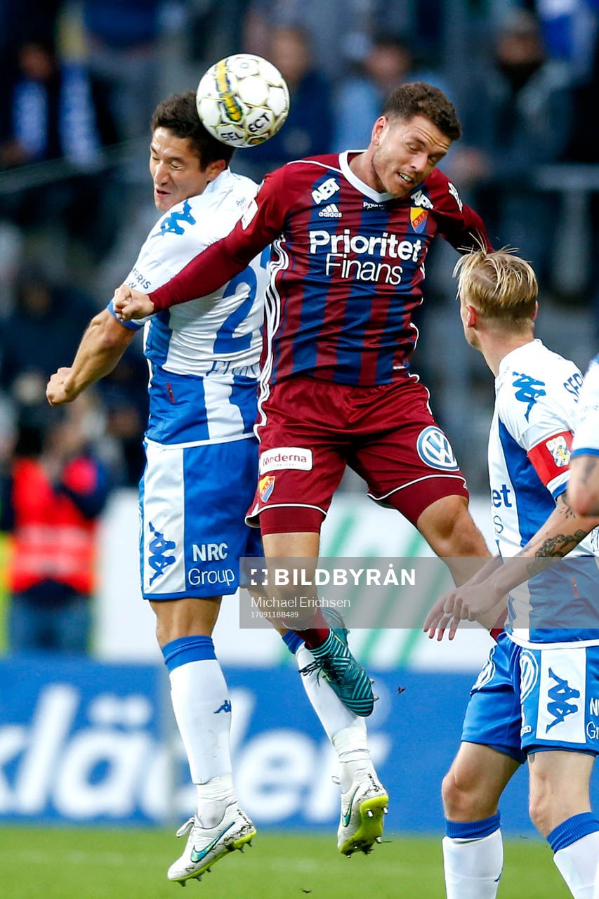 IFK Göteborgs David Boo Wiklander och Djurgårdens Kerim