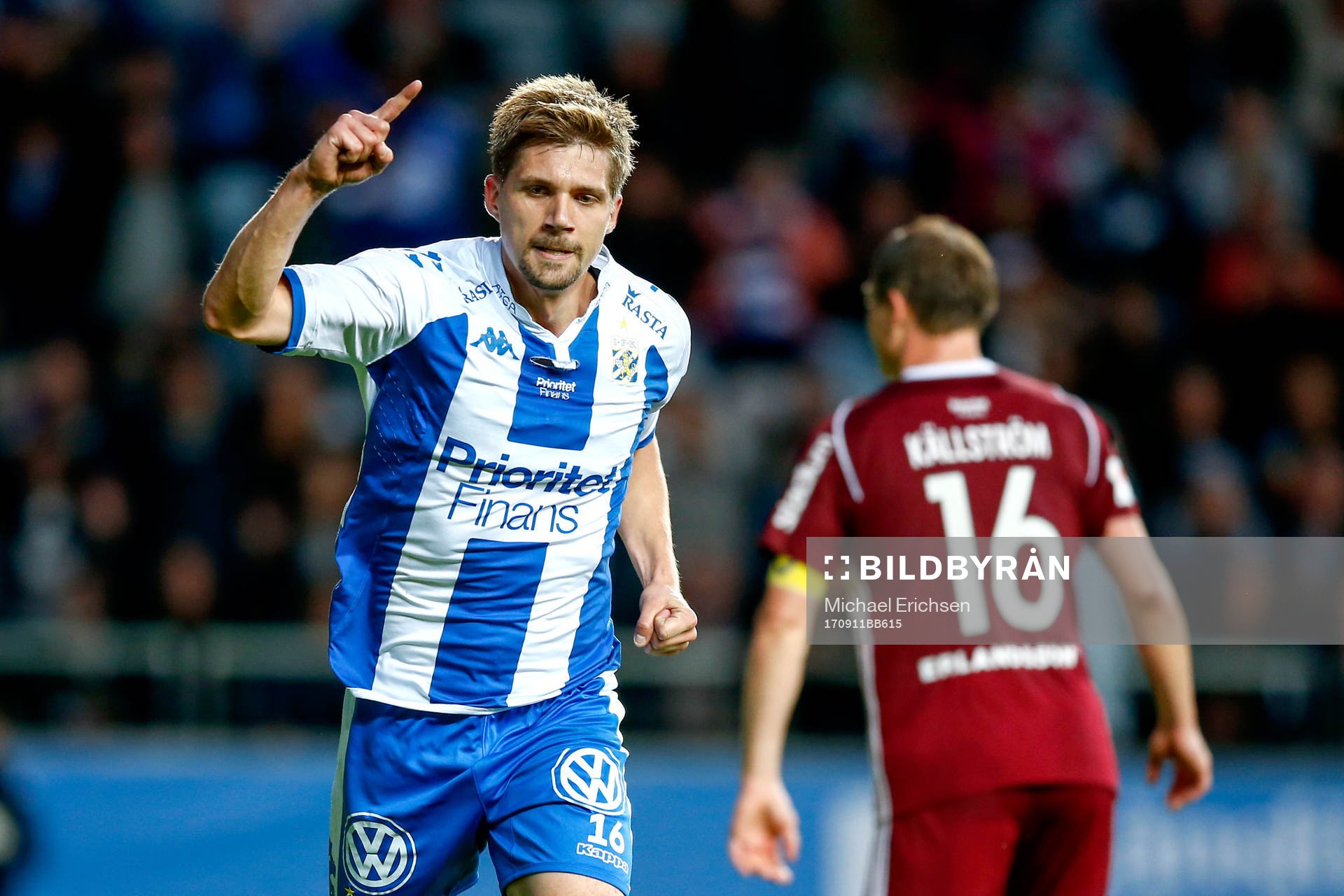 IFK Göteborgs Mikael Boman jublar
