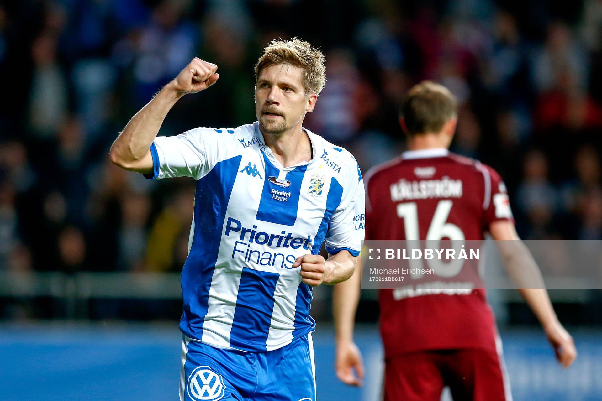 IFK Göteborgs Mikael Boman jublar
