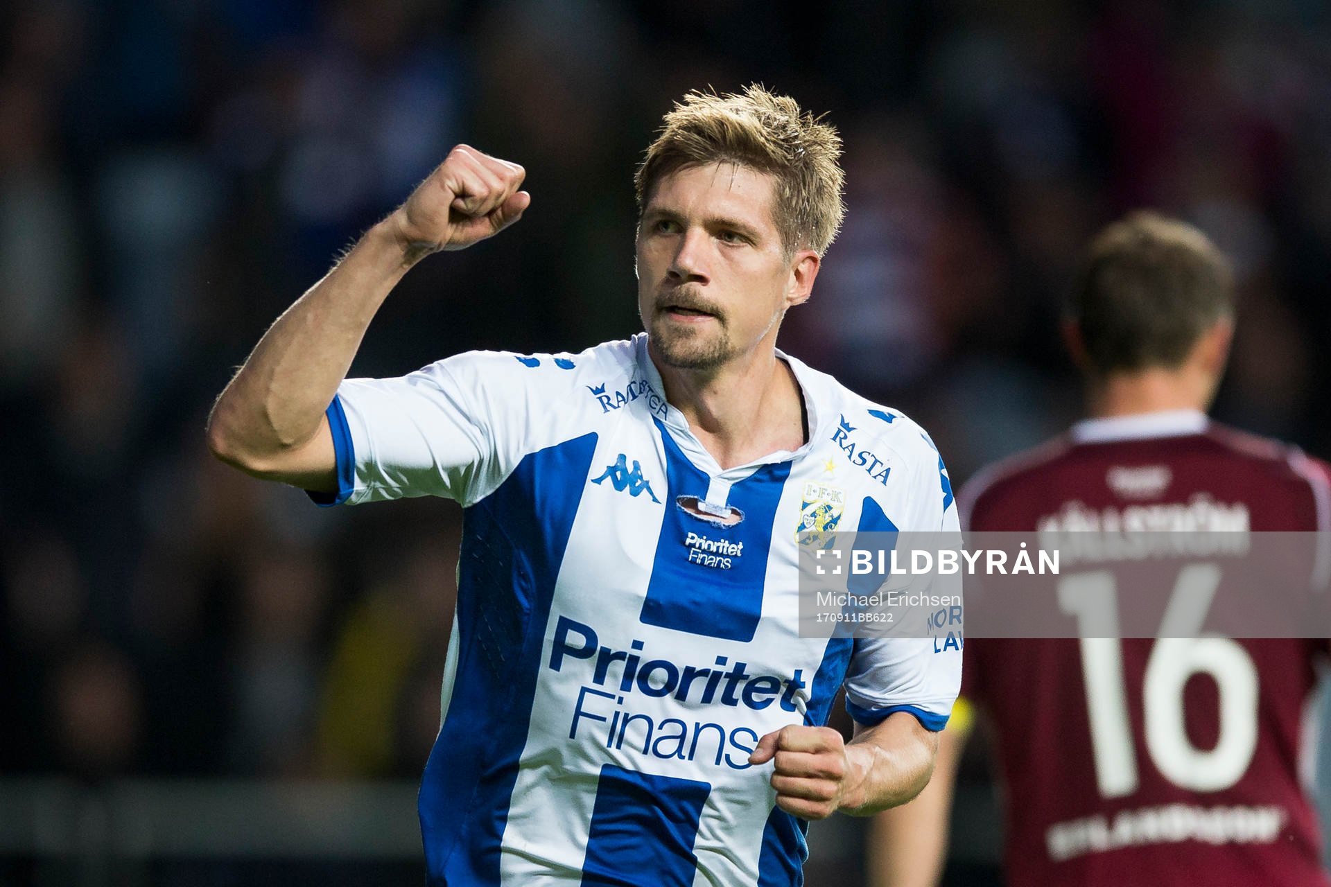 IFK Göteborgs Mikael Boman jublar