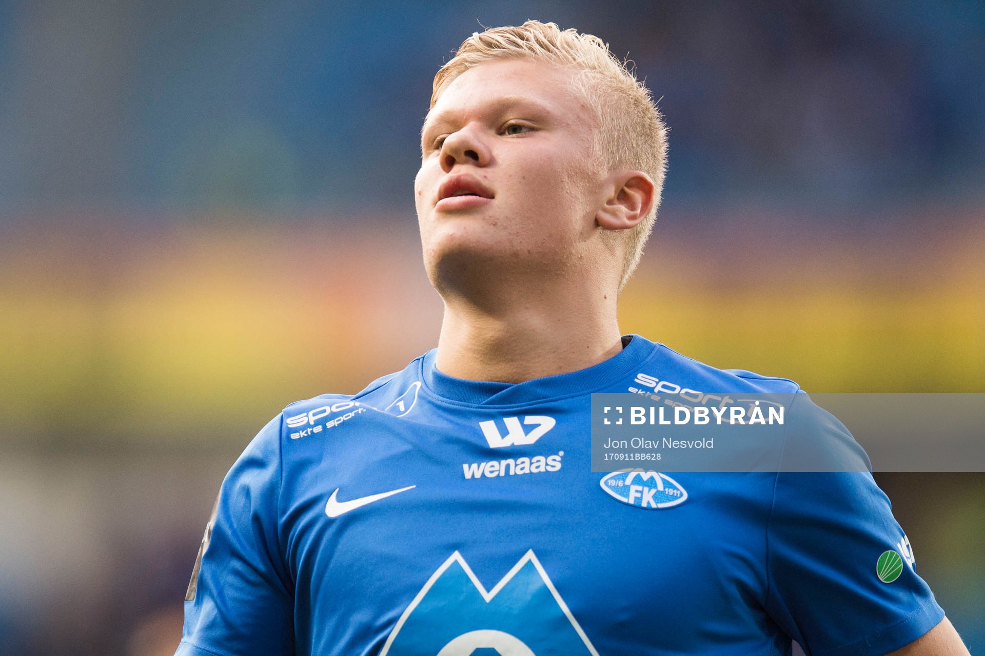Erling Braut Haaland of Molde
