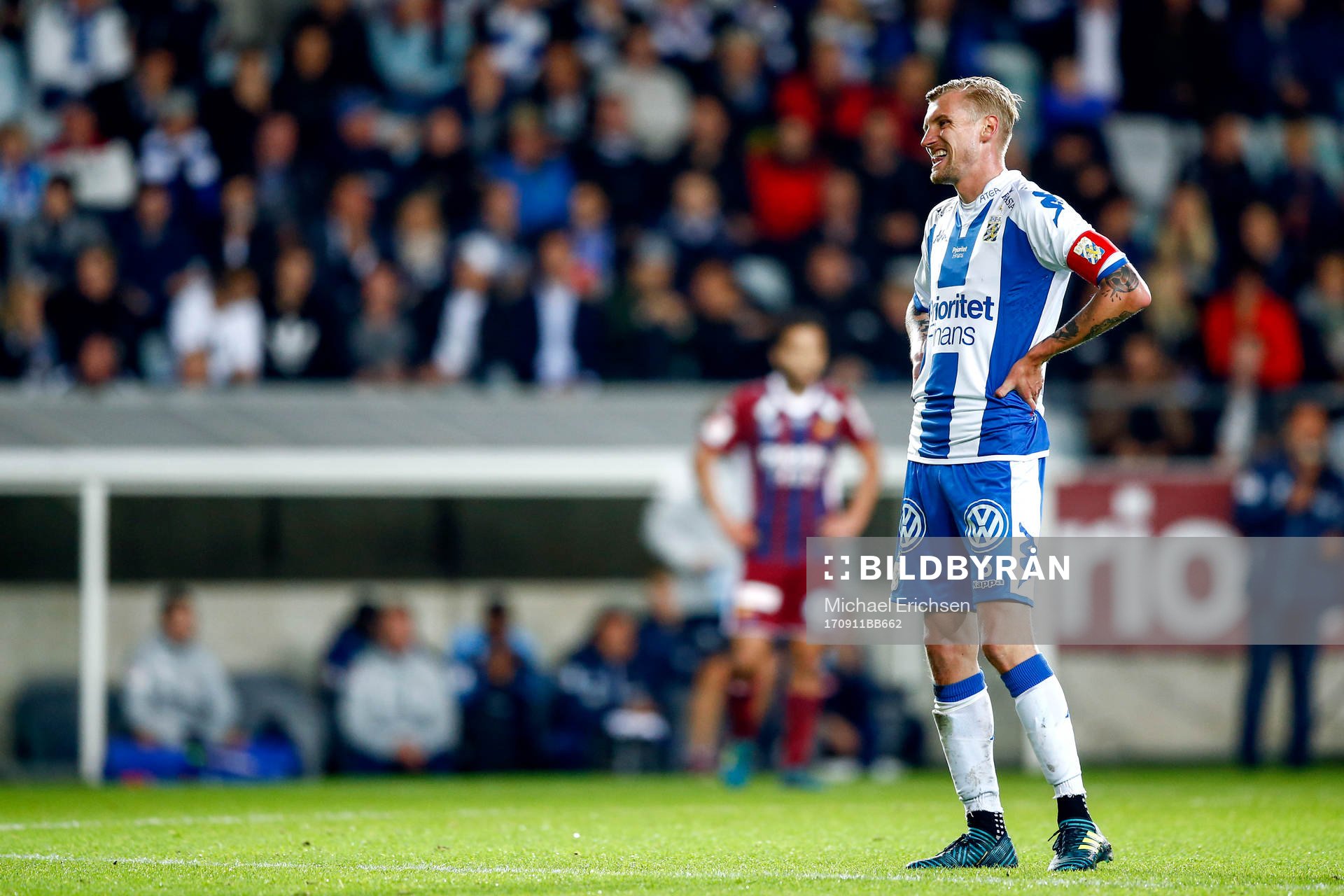 IFK Göteborgs Sebastian Eriksson deppar