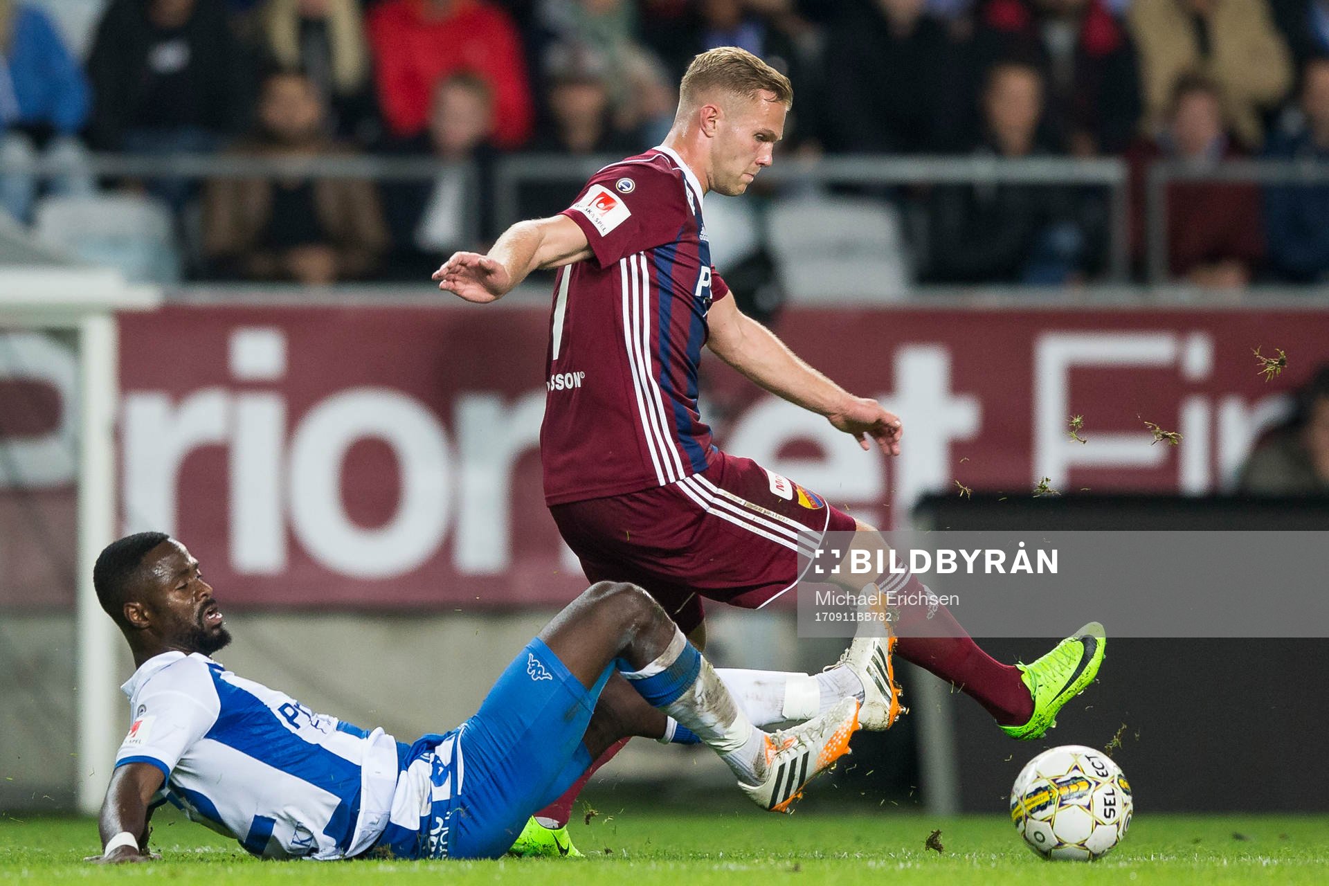 IFK Göteborgs Vajebah Sakor tacklar Djurgårdens Gustav