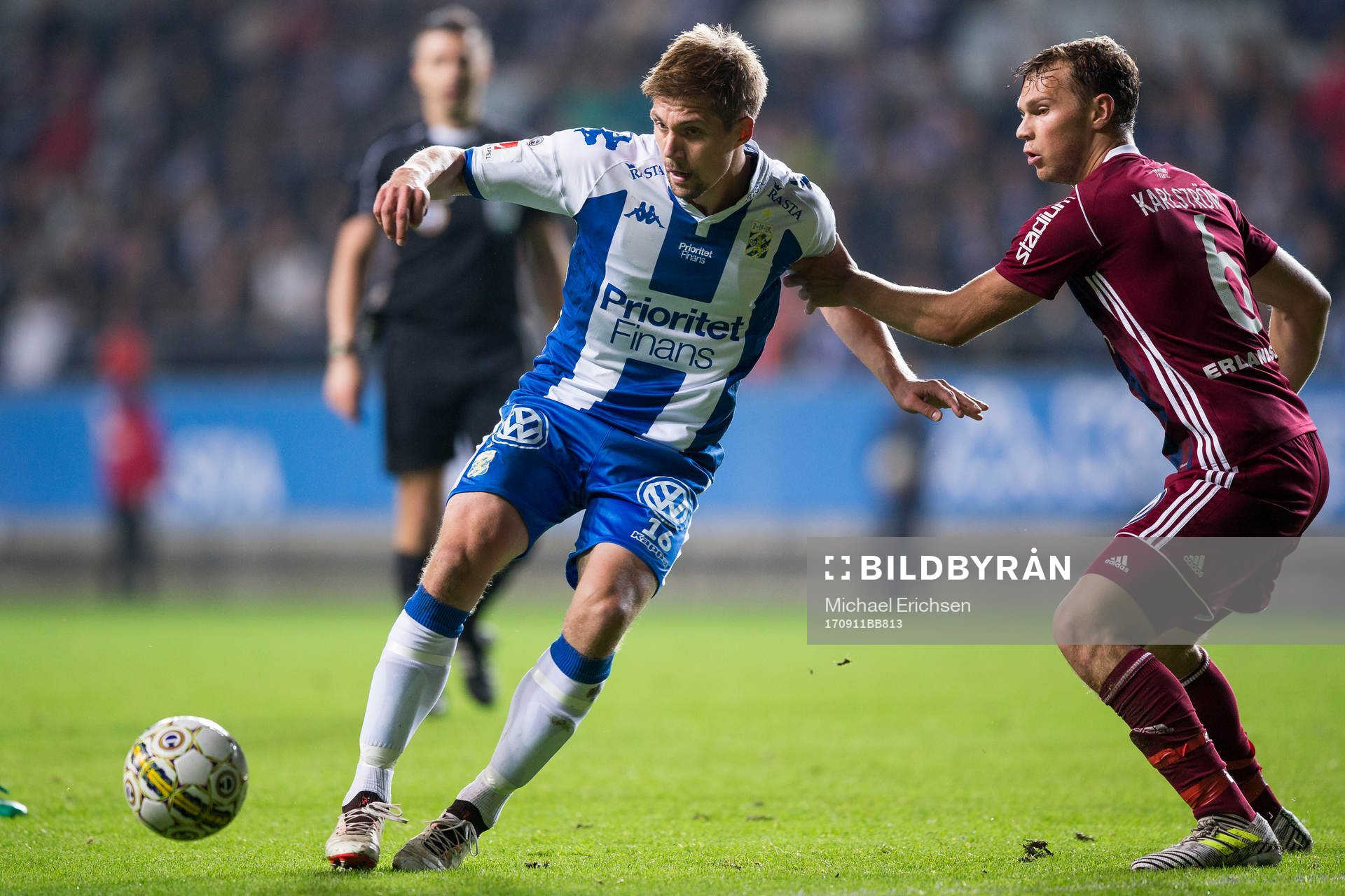 IFK Göteborgs Mikael Boman och Djurgårdens Jesper