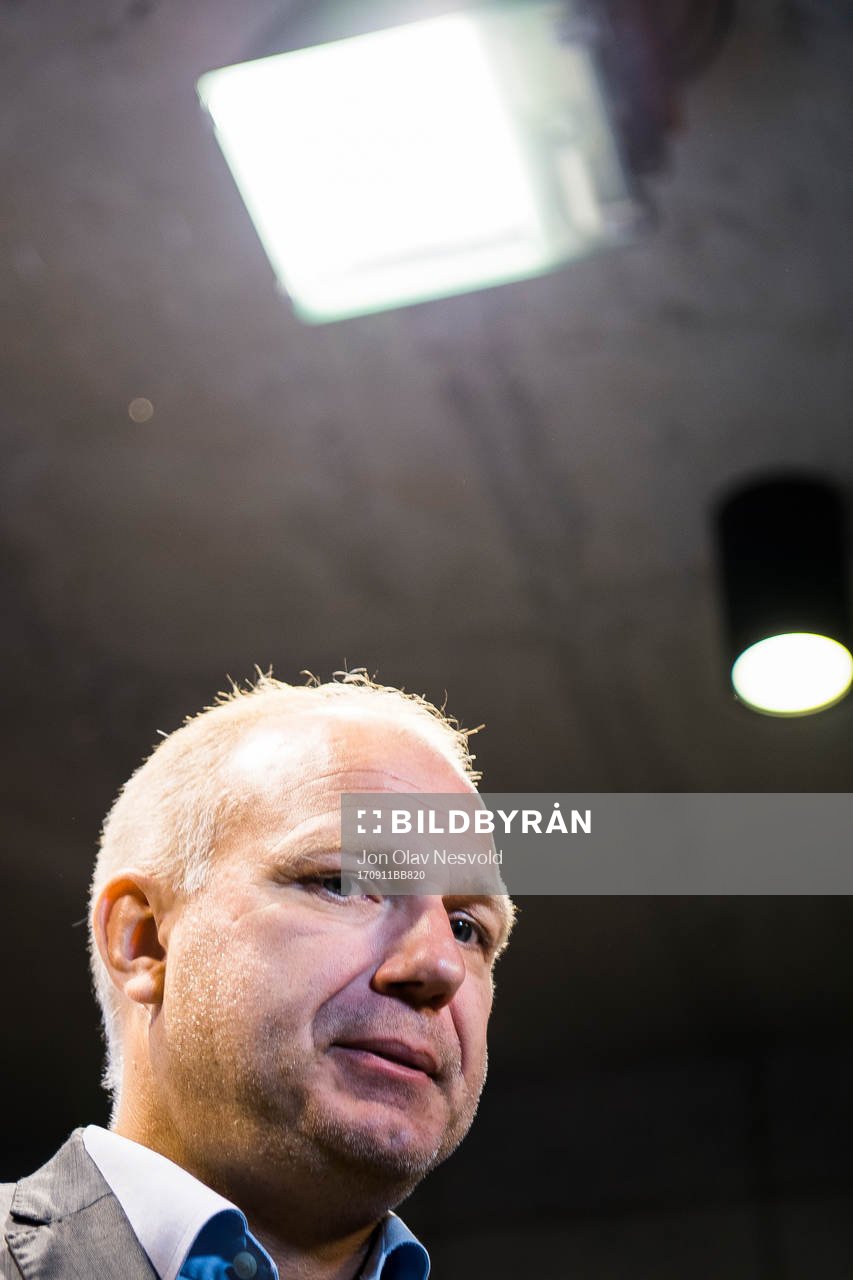 Dag-Eilev Fagermo, head coach of Odd, speaks with media
