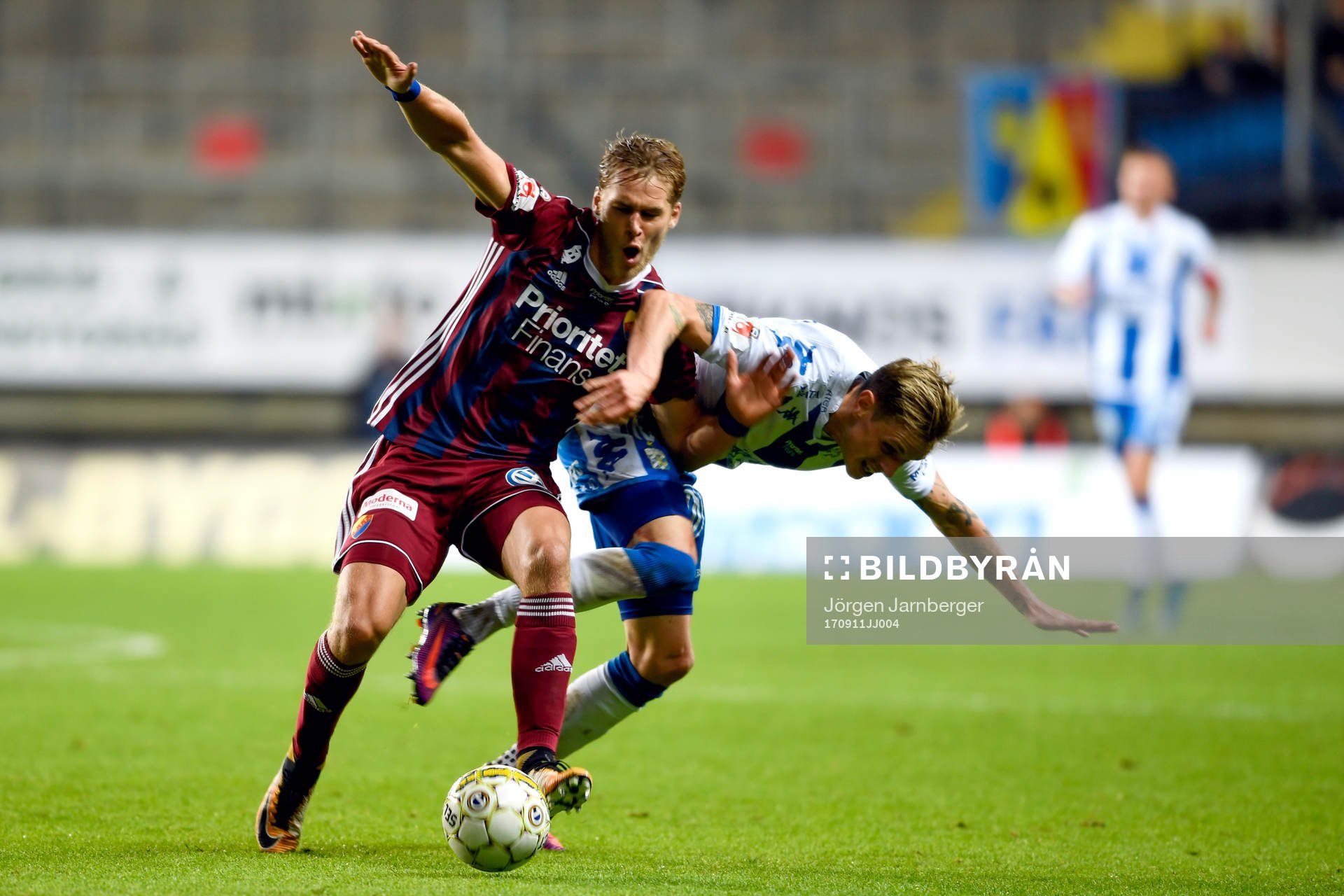 Djurgårdens Felix Beijmo och IFK Göteborgs Sören Rieks