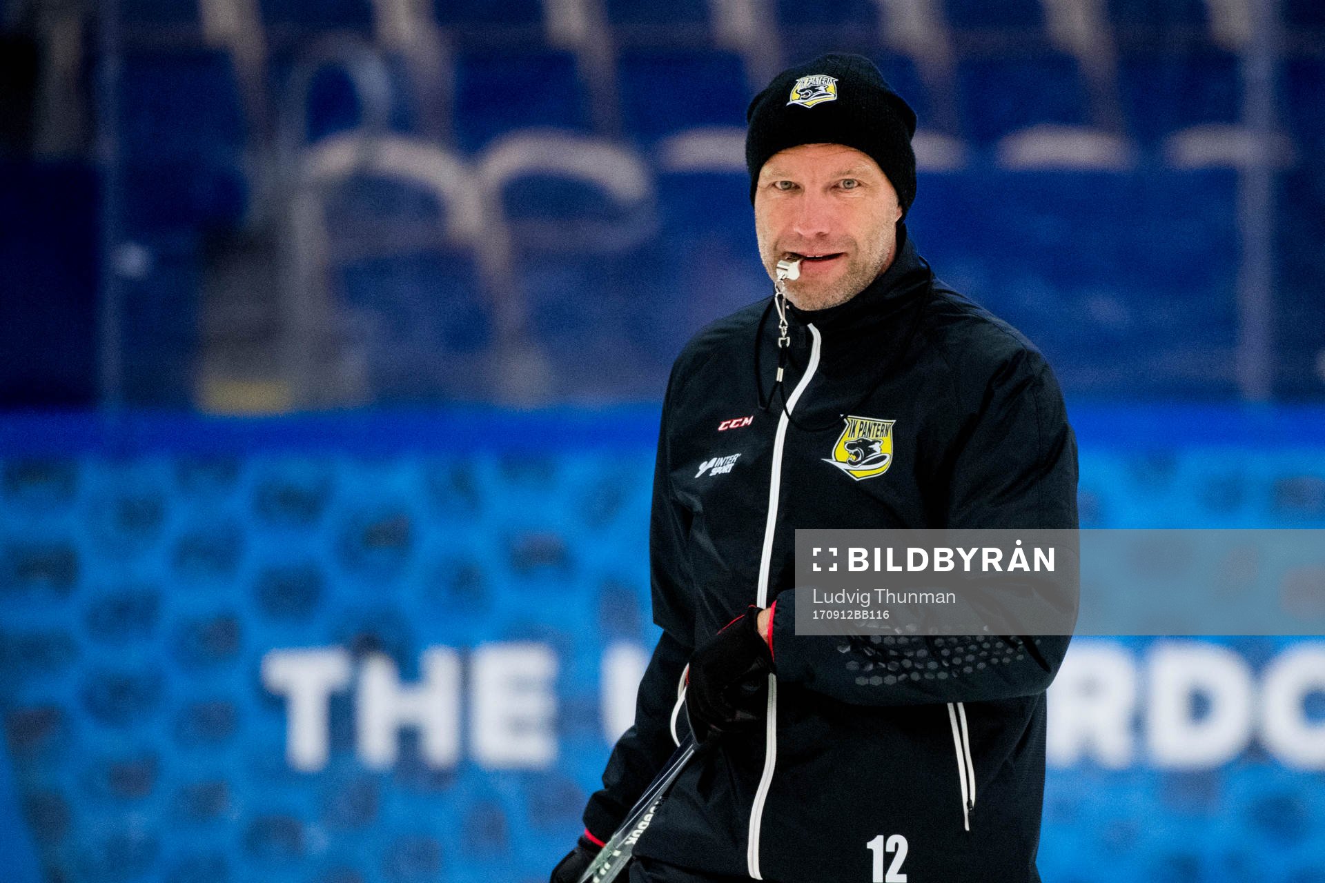 Panterns assisterande tränare Fredrik Hallberg