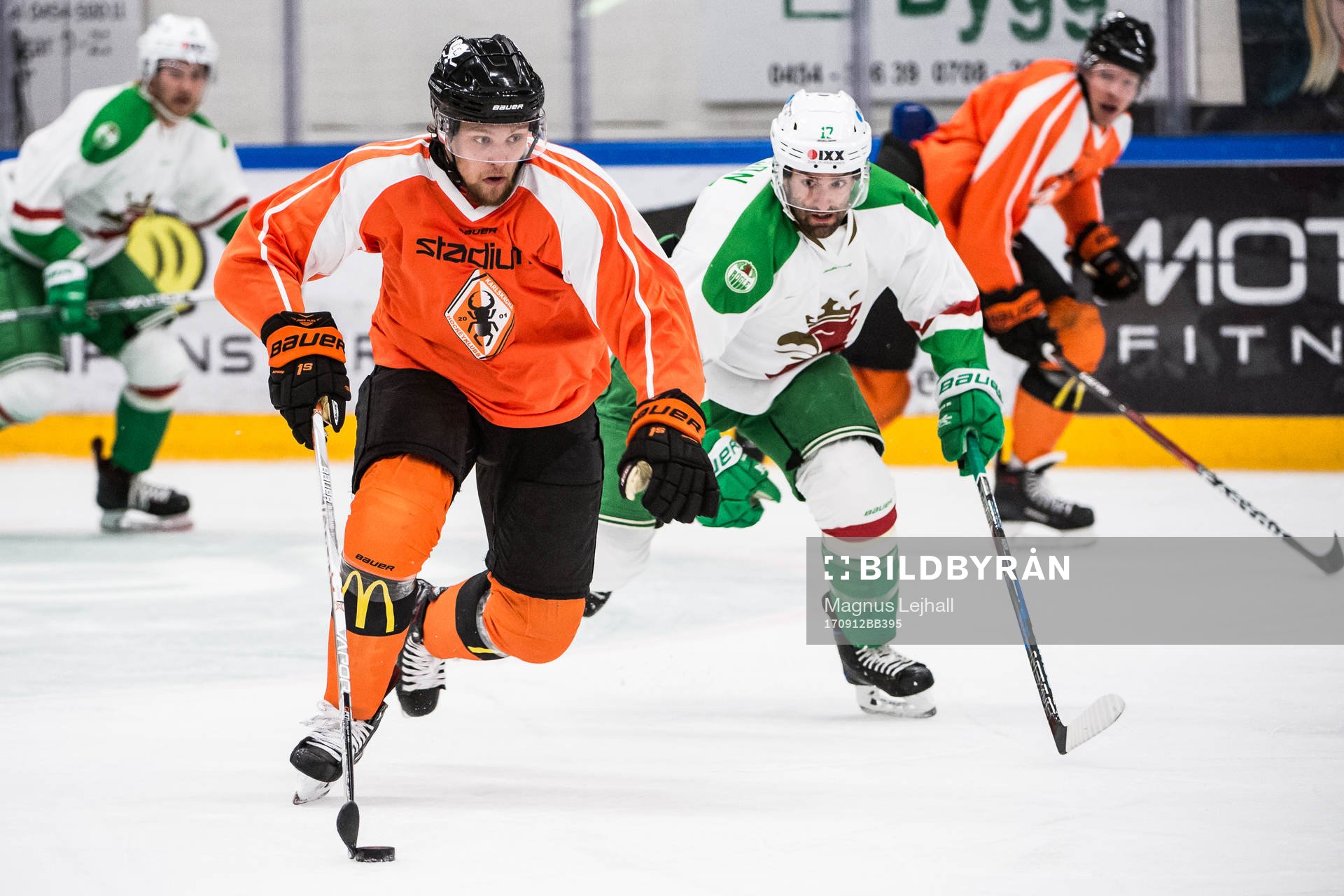 Rögles Taylor Matson och Karlskronas Ludvig Blomstrand i