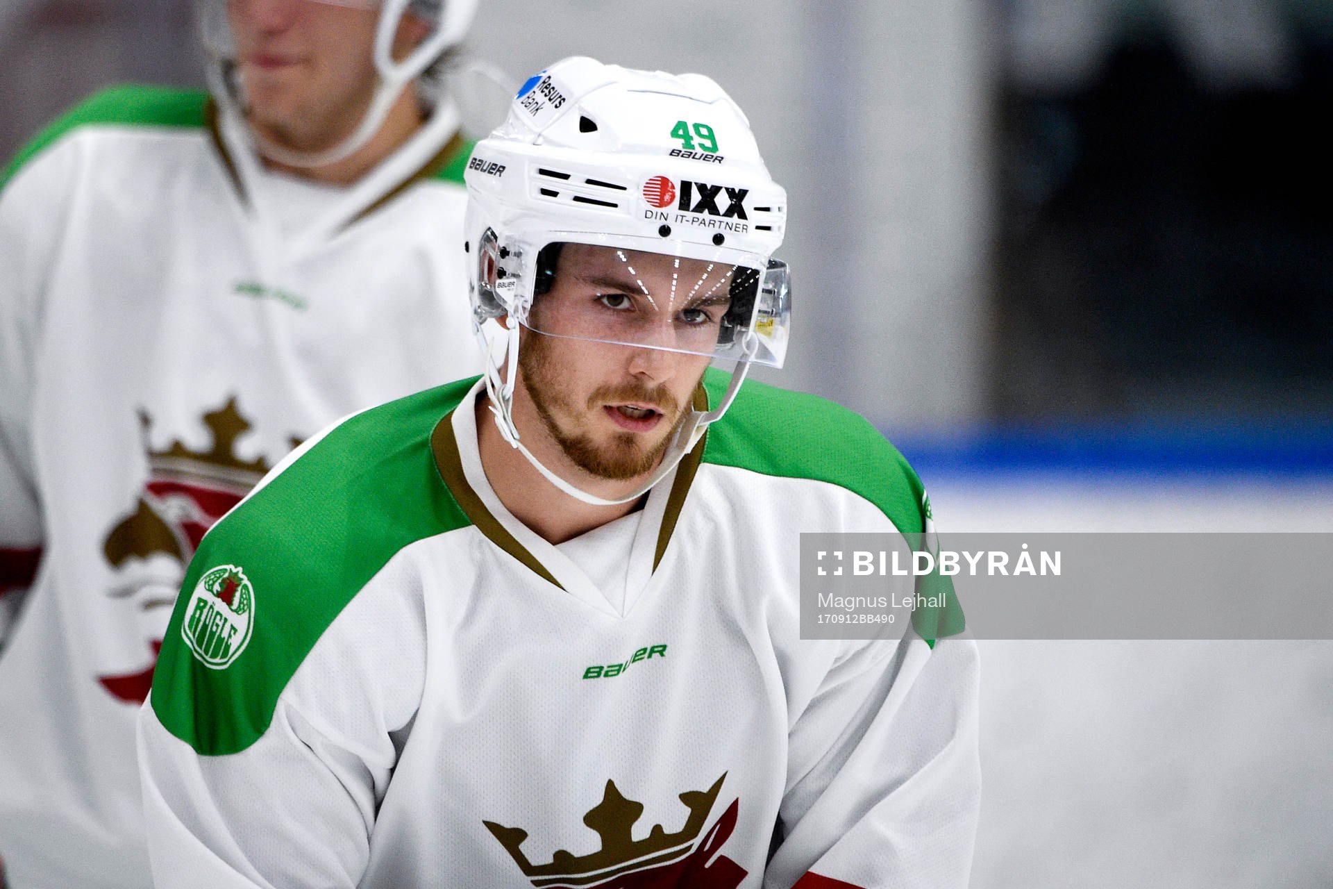 Rögles Sebastian Collberg jublar