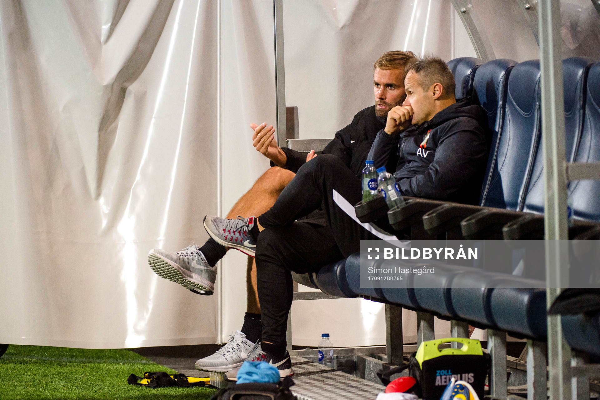 Brommapojkarnas tränare Olof Mellberg
