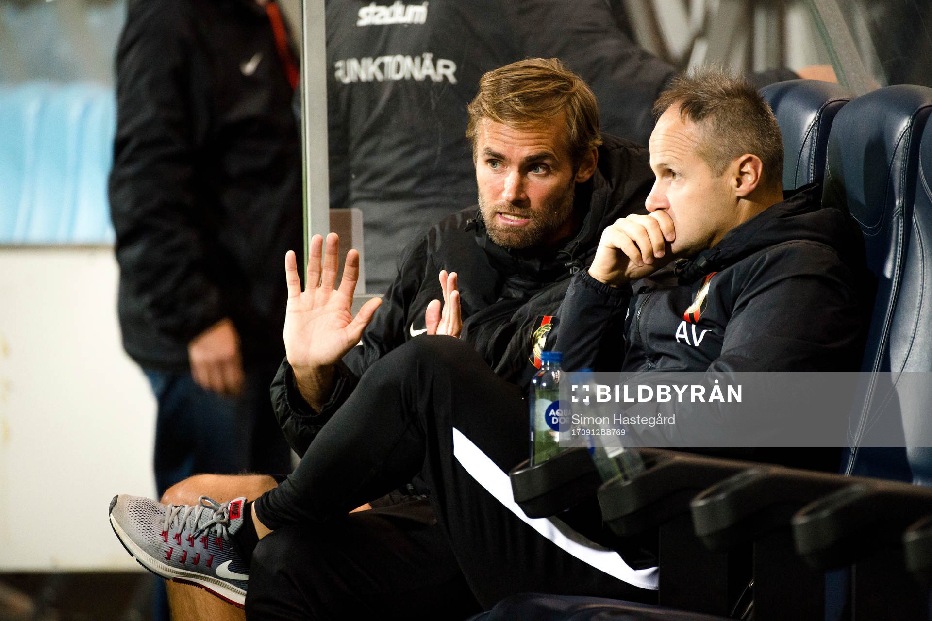Brommapojkarnas tränare Olof Mellberg
