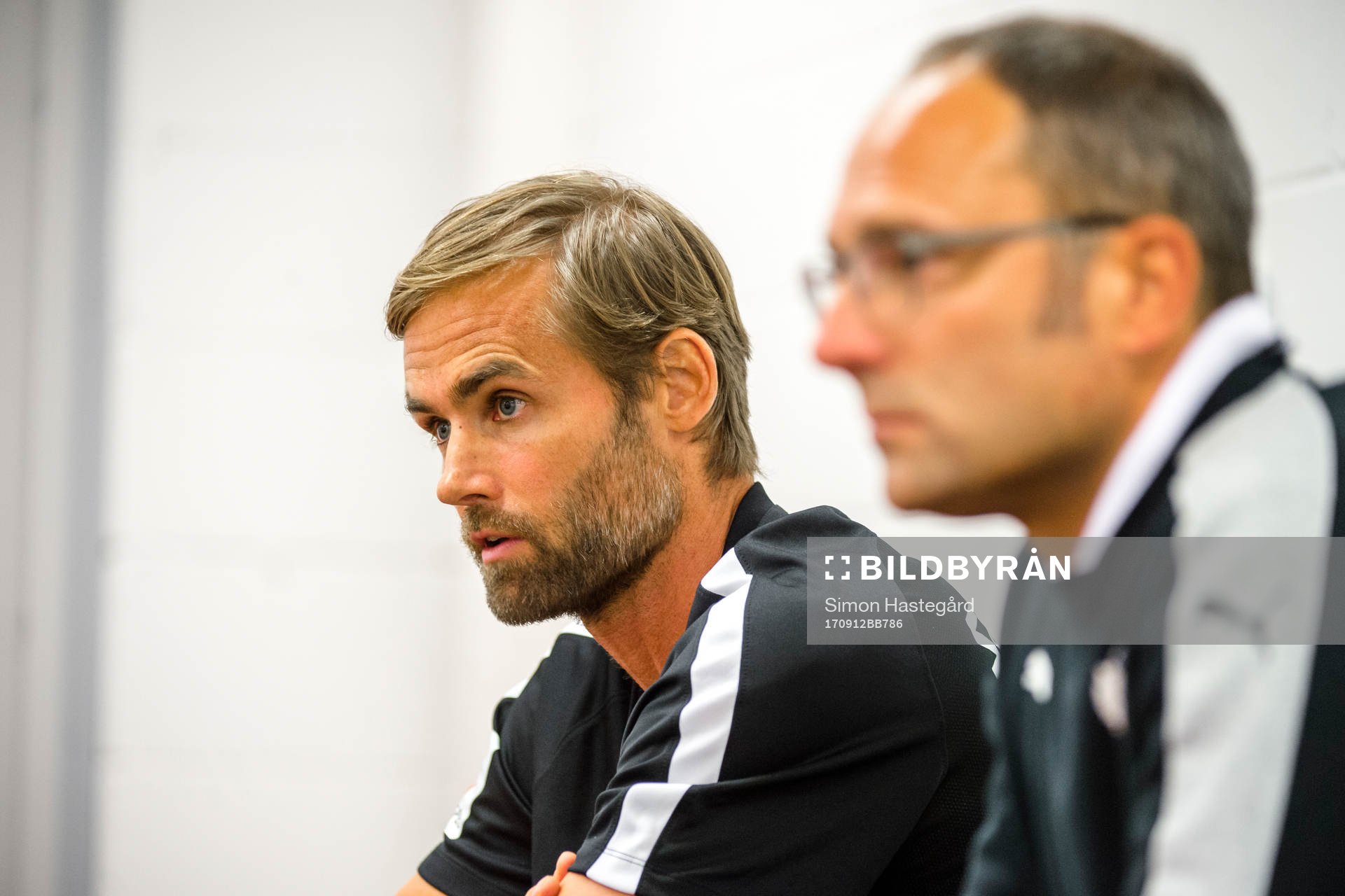Brommapojkarnas tränare Olof Mellberg och Helsingborgs