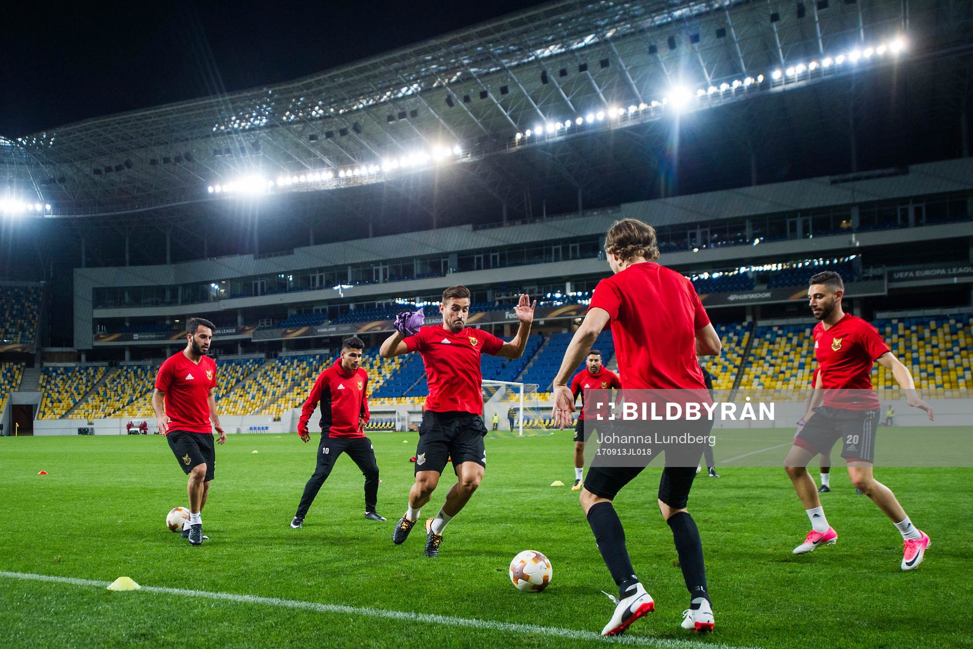 Östersunds Hosam Aiesh, Sotirios Papagiannopoulus, Tom