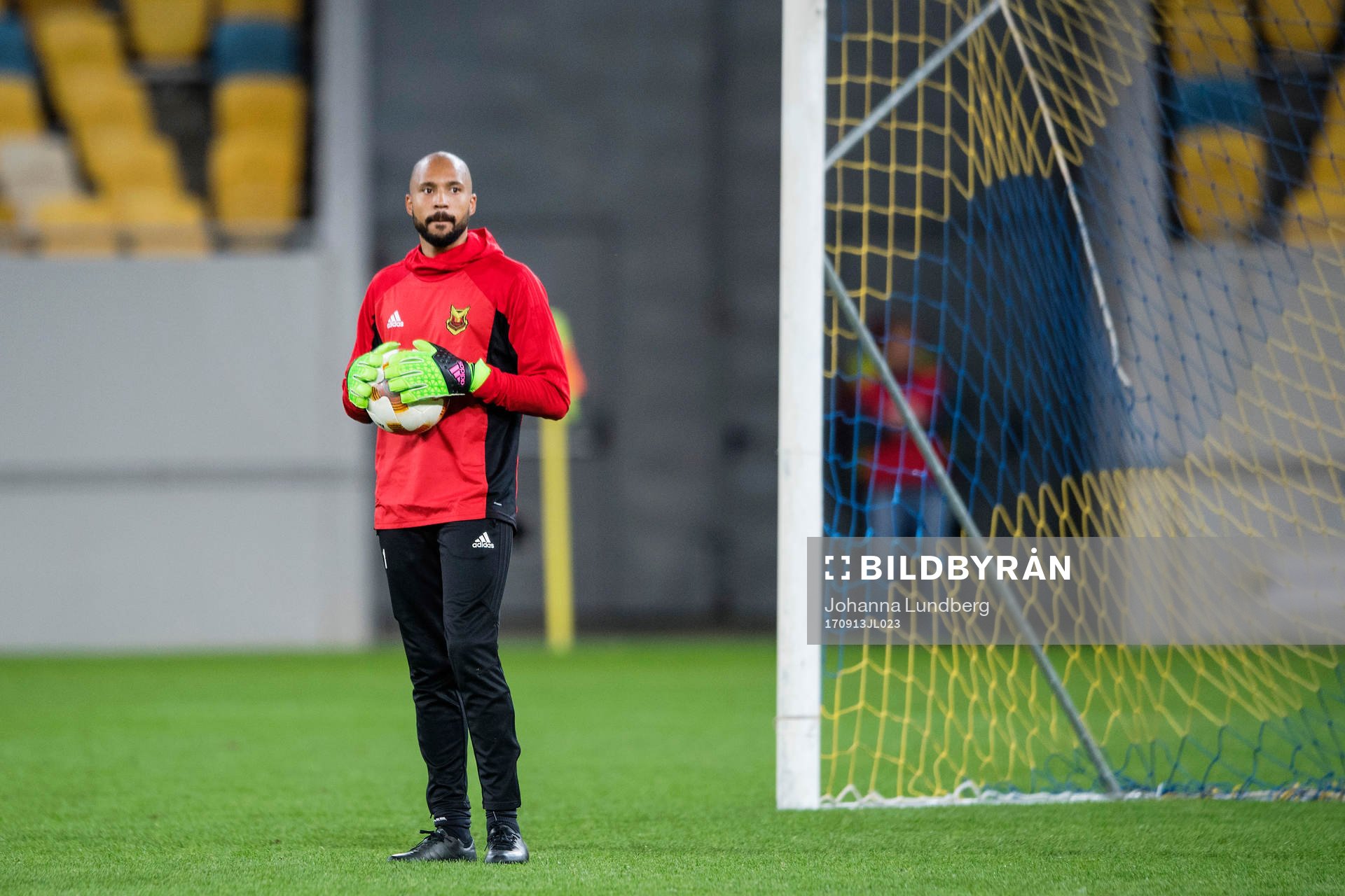 Östersunds målvakt Aly Keita