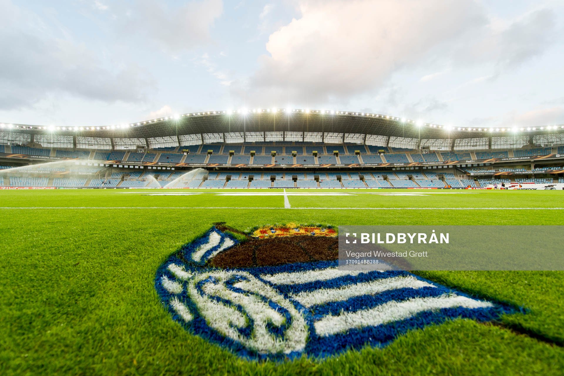 General view of Anoeta Stadium