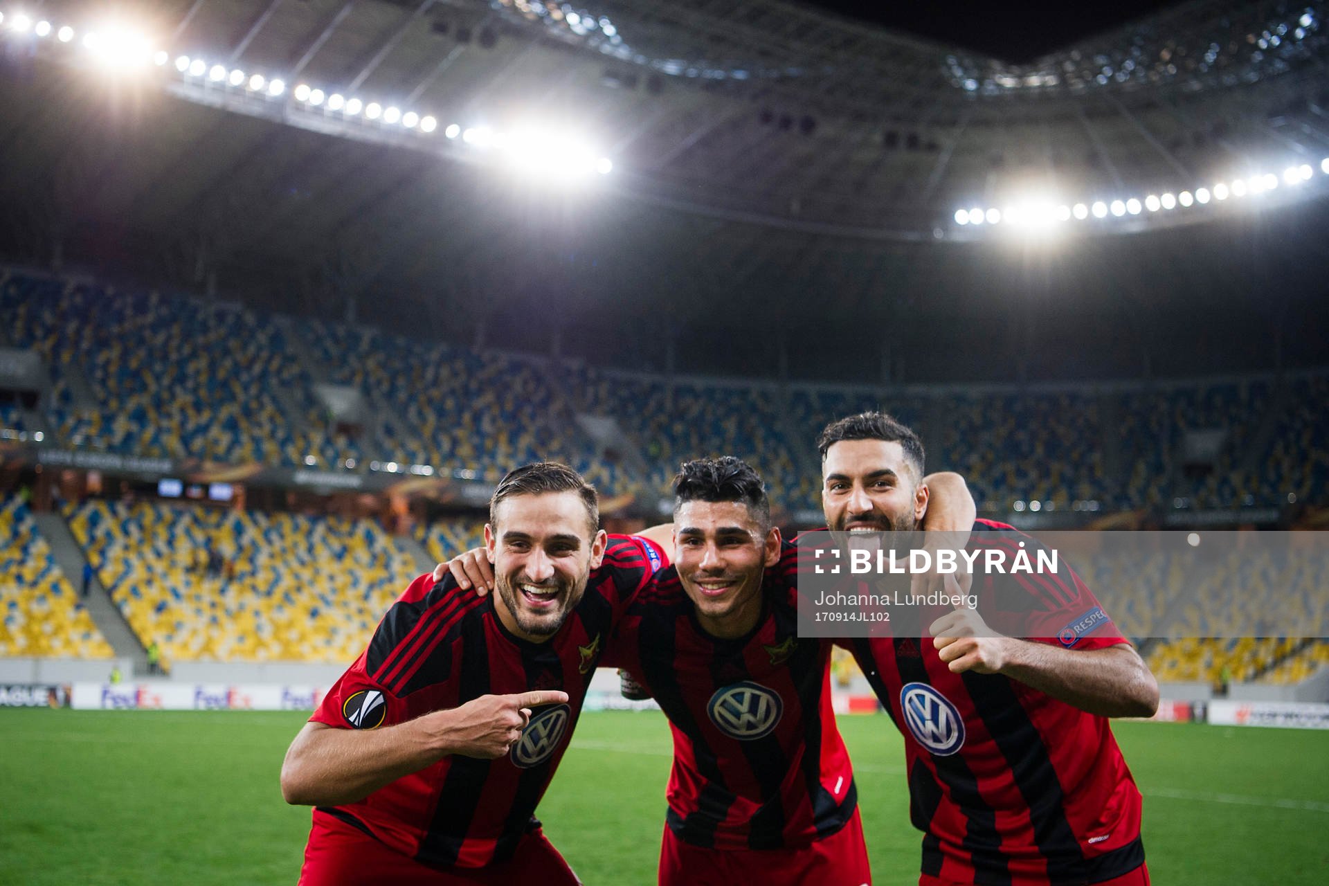 Östersunds Sotirios Papagiannopoulus, Hosam Aiesh och