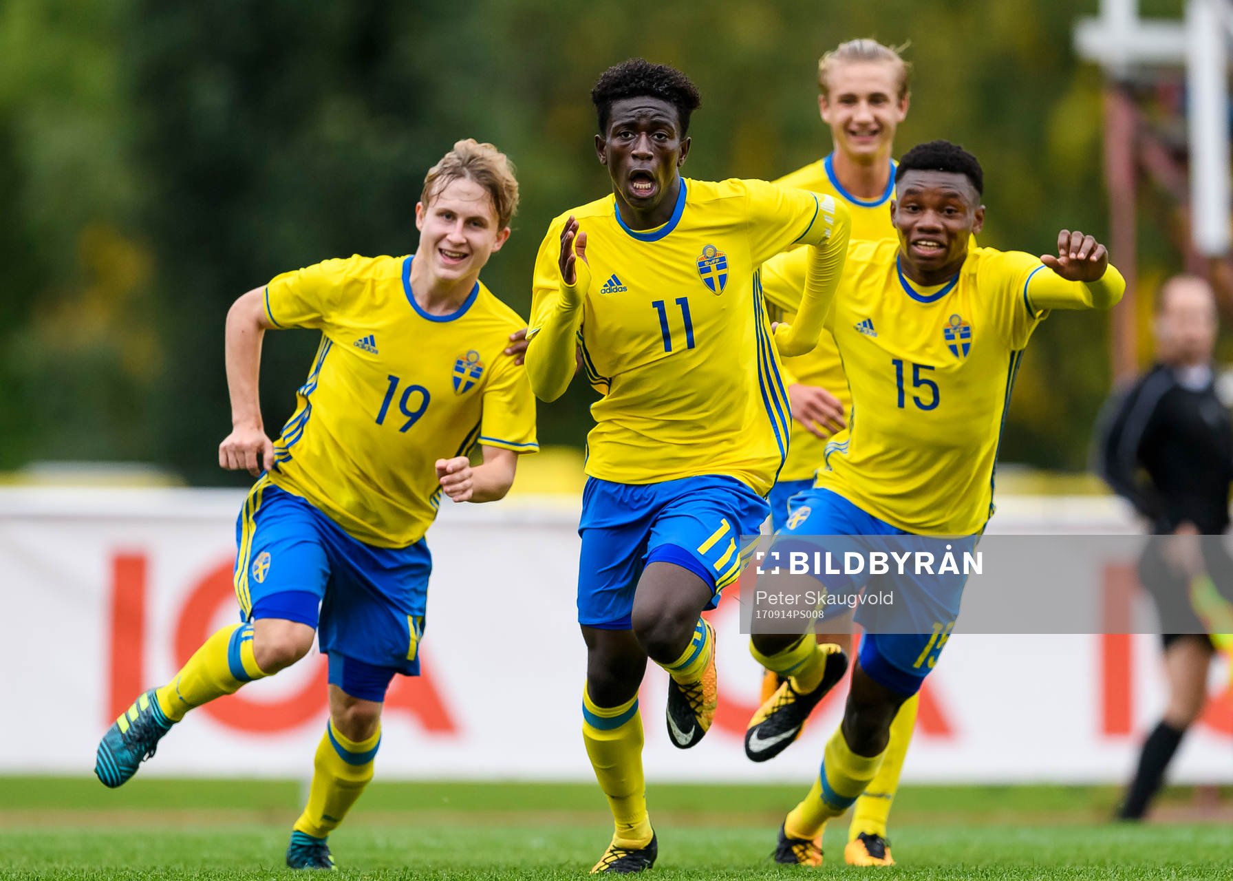 Sveriges Jack Lahne jublar