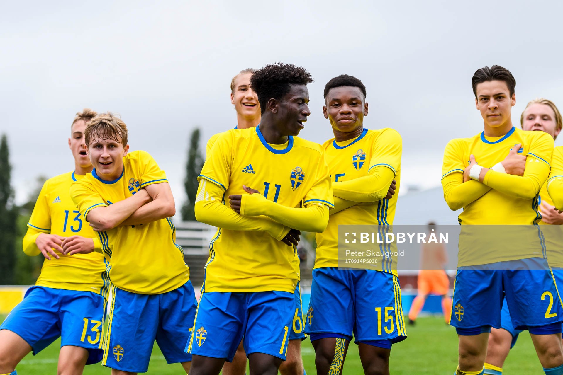 Sveriges Jack Lahne jublar